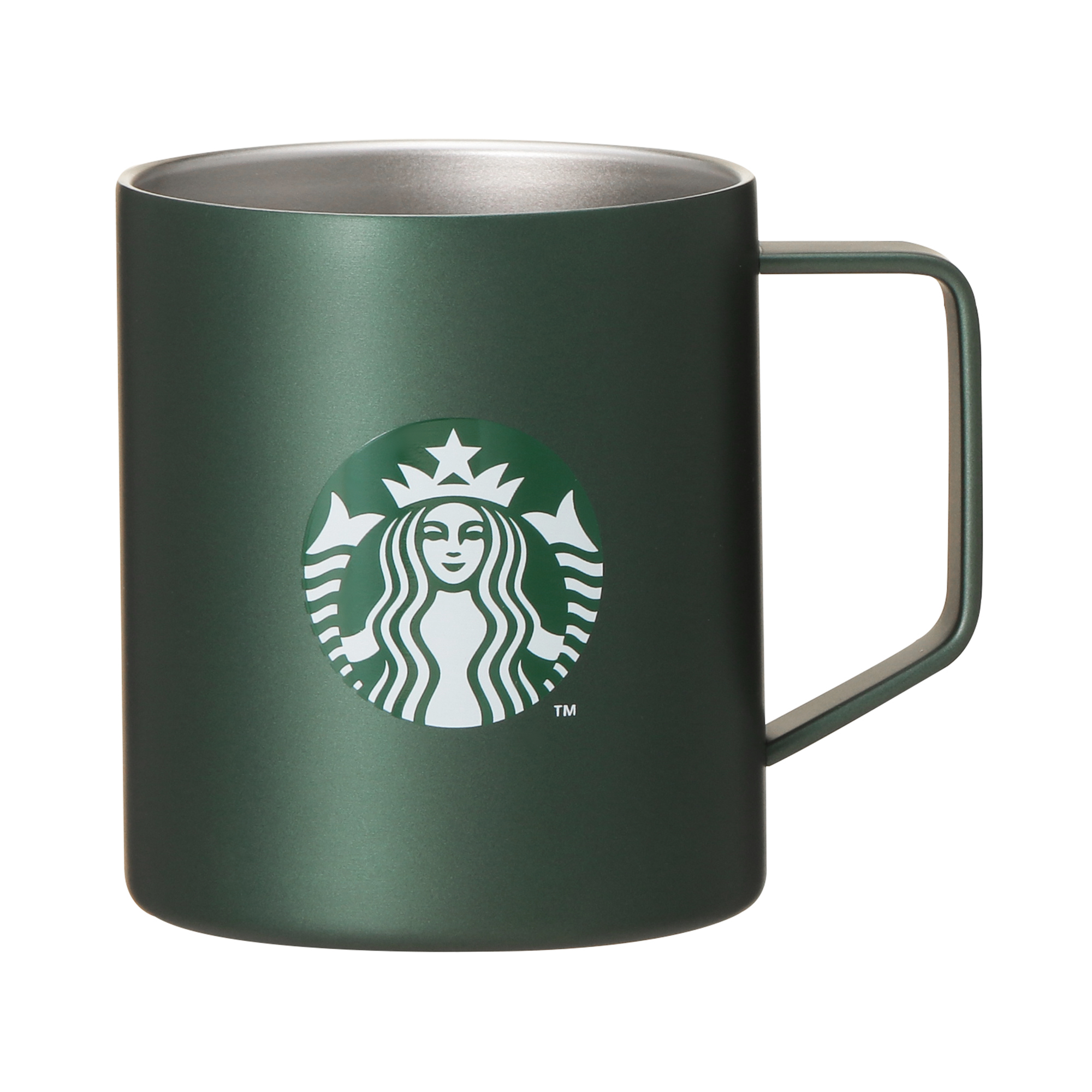 ステンレスマググリーン414ml|マグカップ・グラス|mugs-glasses