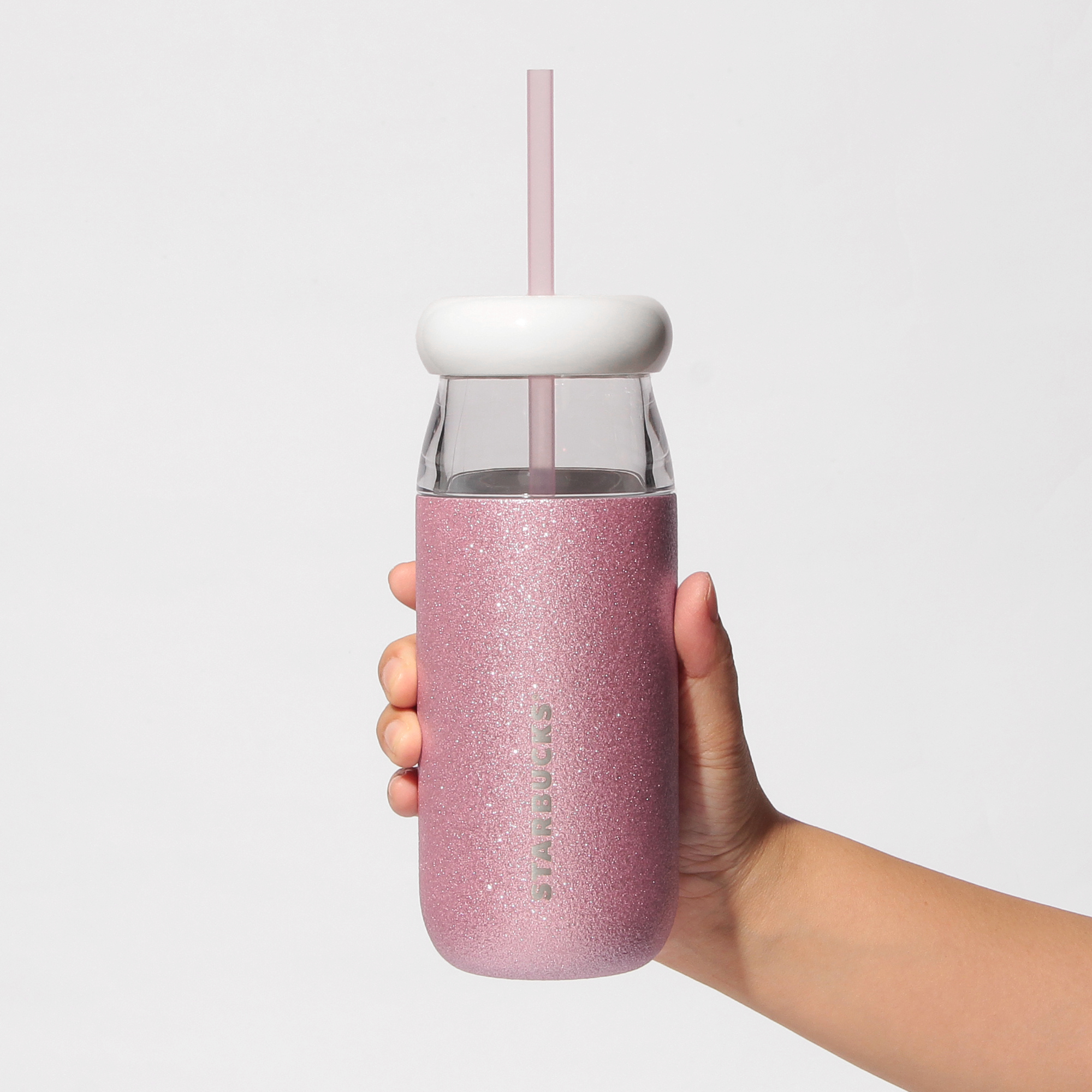 ステンレスコールドカップタンブラーグリッターアイスピンク503ml 