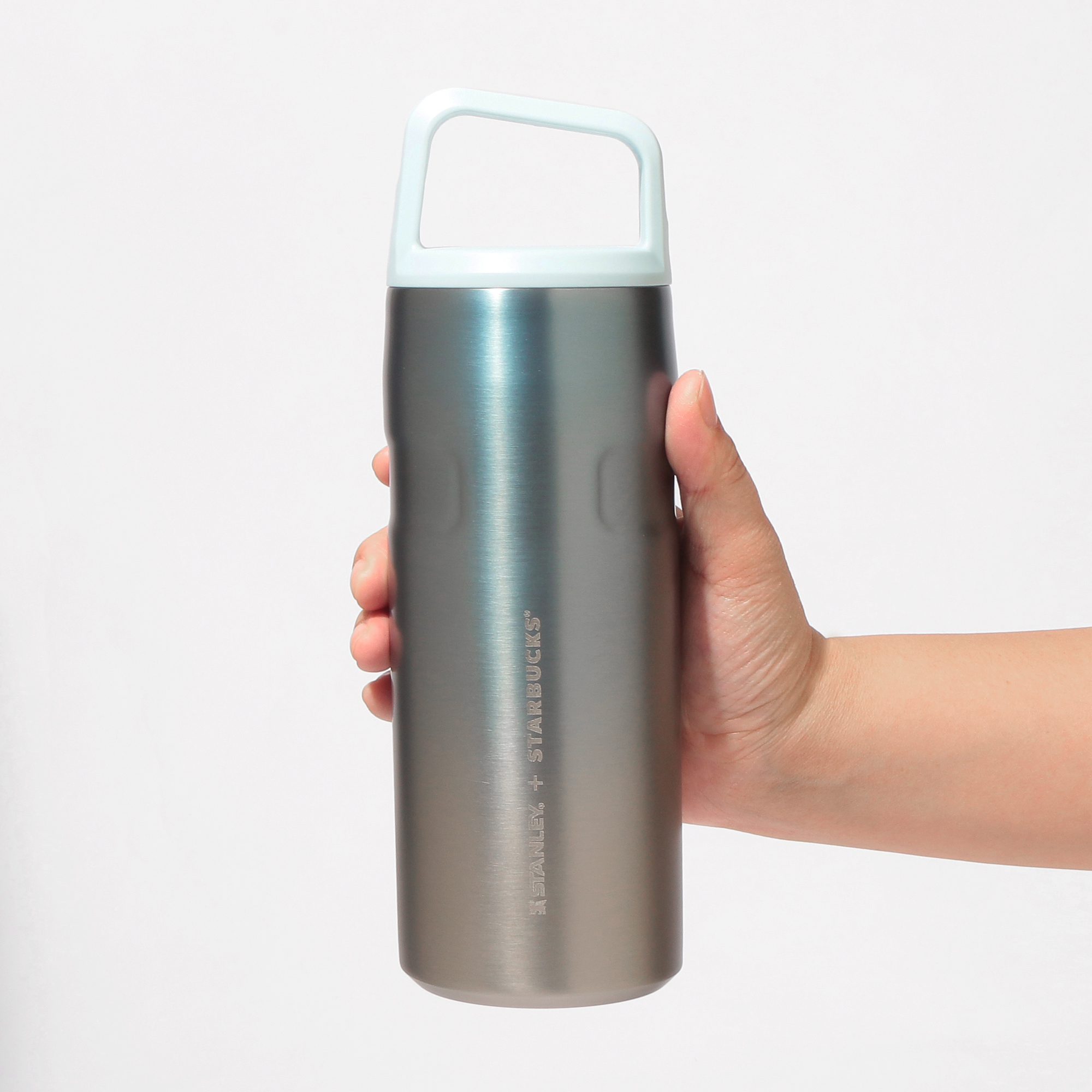 ステンレスボトルSTANLEYエアロライトアイスブルーグラデーション473ml