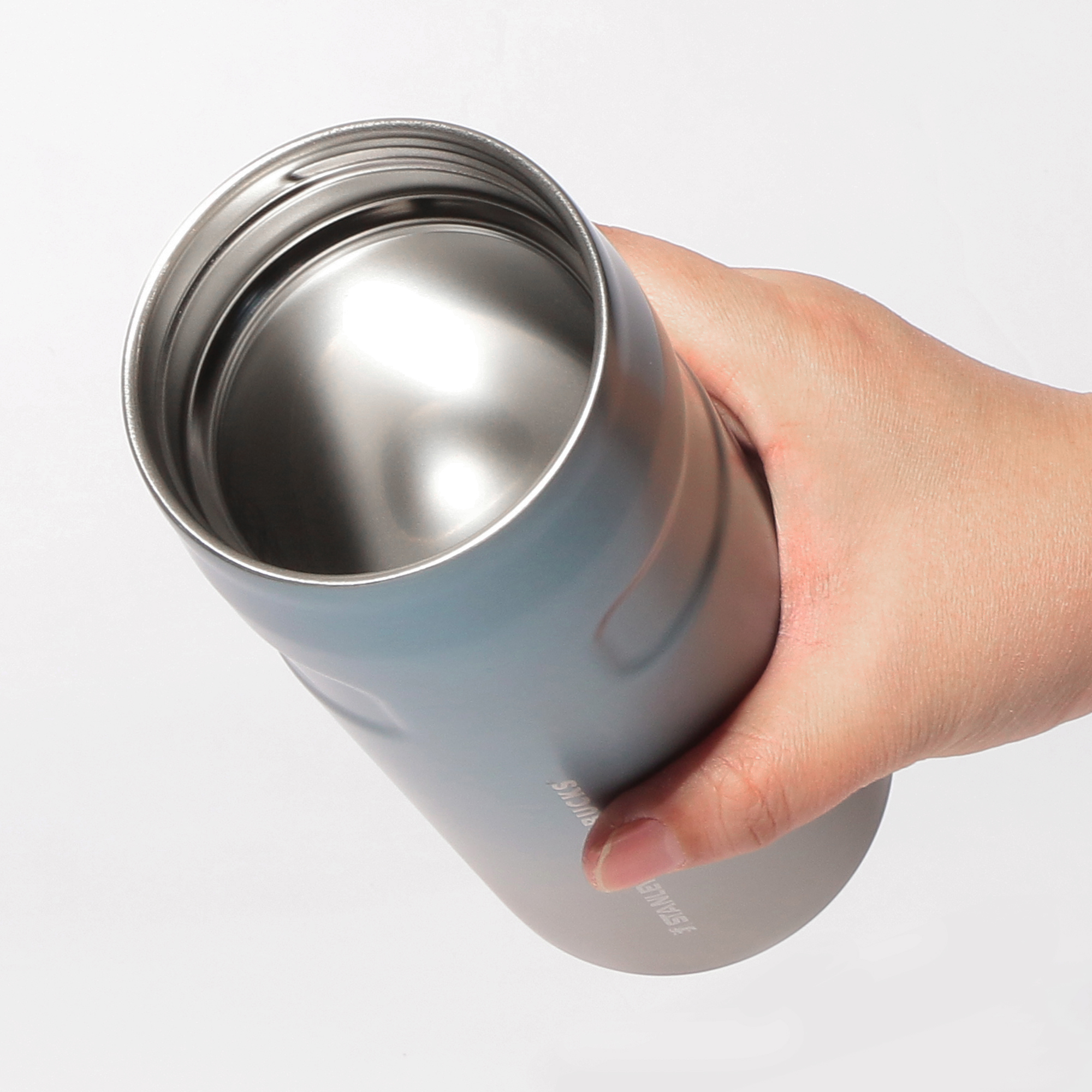 ステンレスボトルSTANLEYエアロライトアイスブルーグラデーション473ml