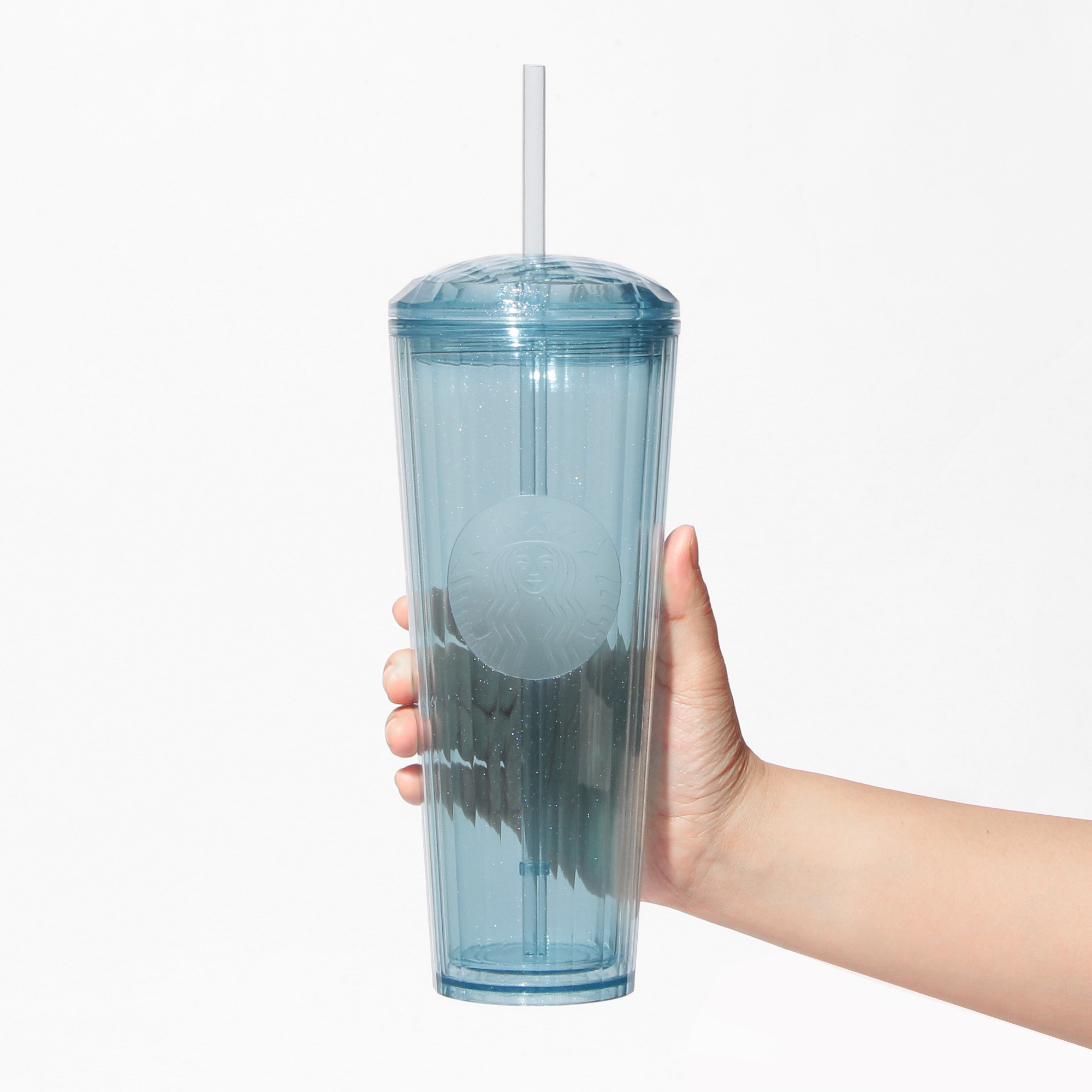 コールドカップタンブラーグリッターブルー710ml|タンブラー|tumbler