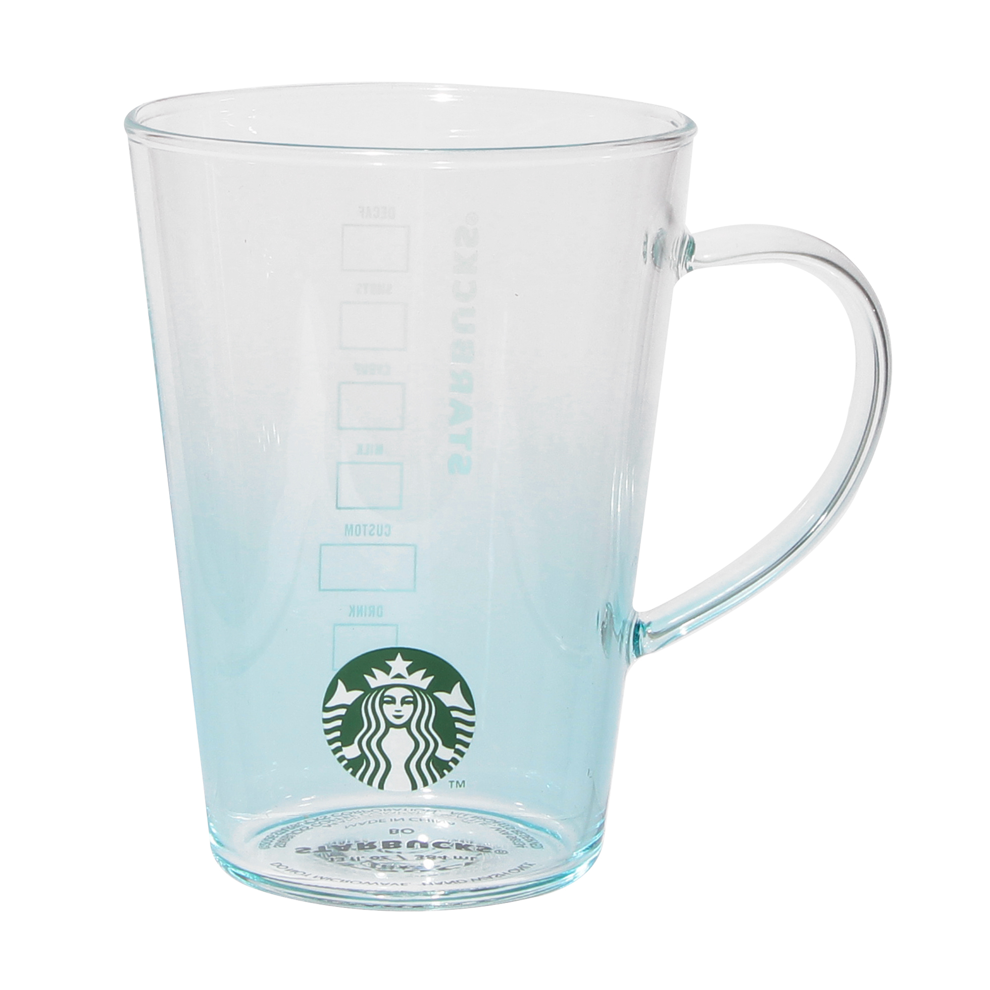 耐熱グラスマグブルーグラデーション384ml|マグカップ|mug