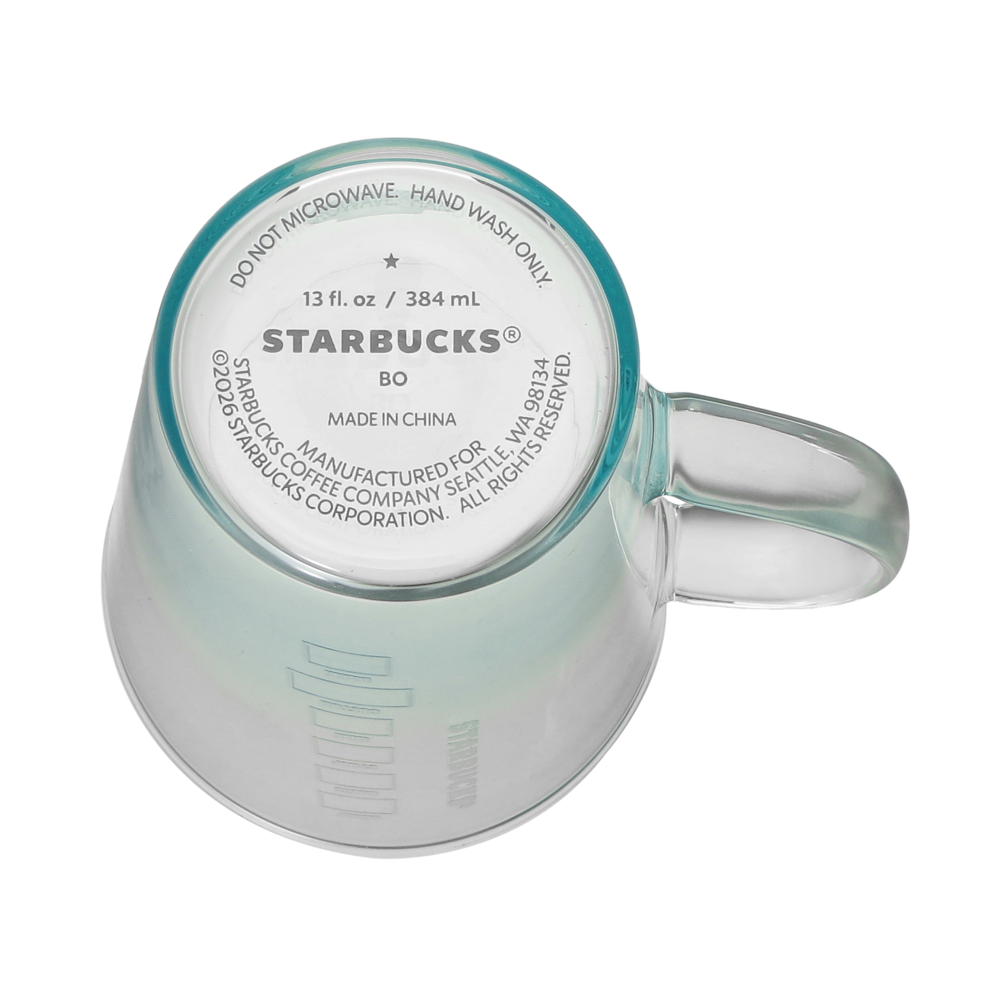 耐熱グラスマグブルーグラデーション384ml|マグカップ|mug