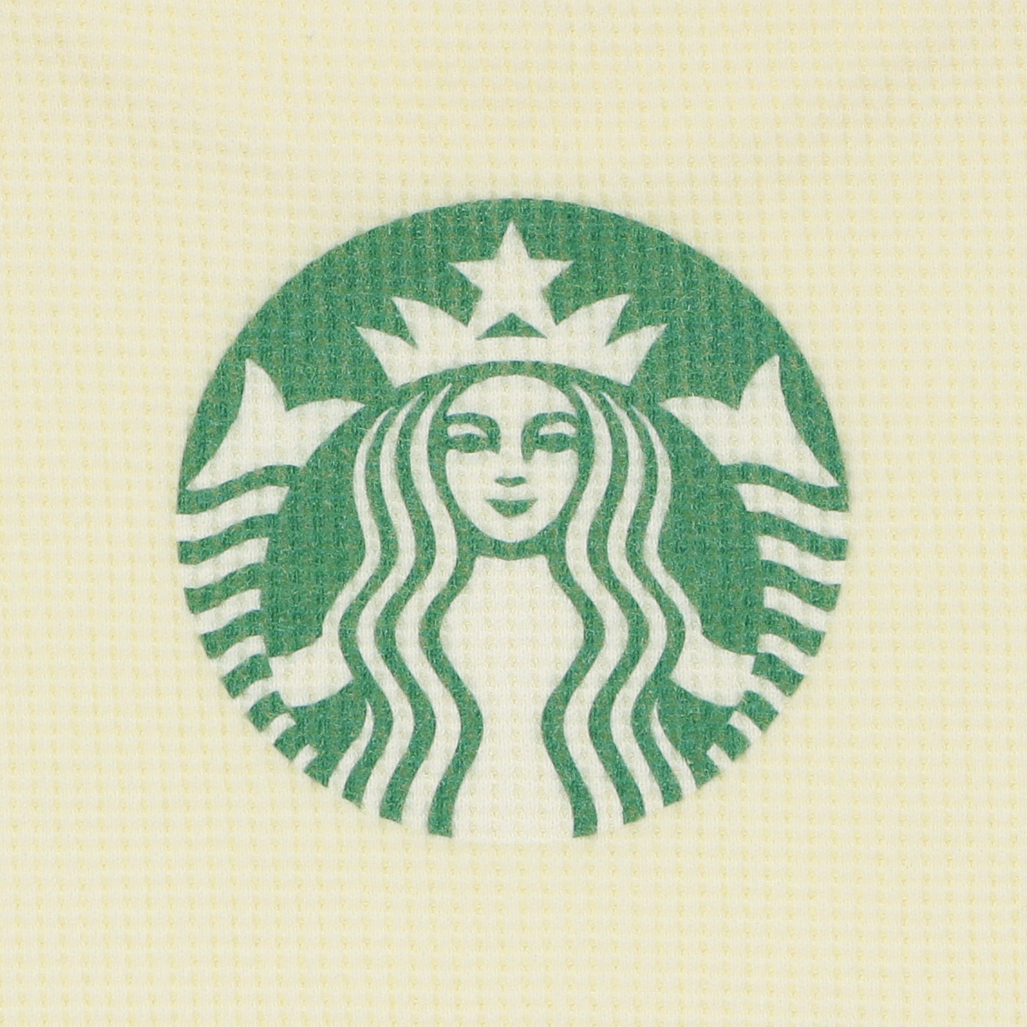thisisneverthat Starbucks ワッフルTシャツ　Sサイズ thisisneverthat starbucks L/S ワッフルTシャツ ホワイト|アパレル