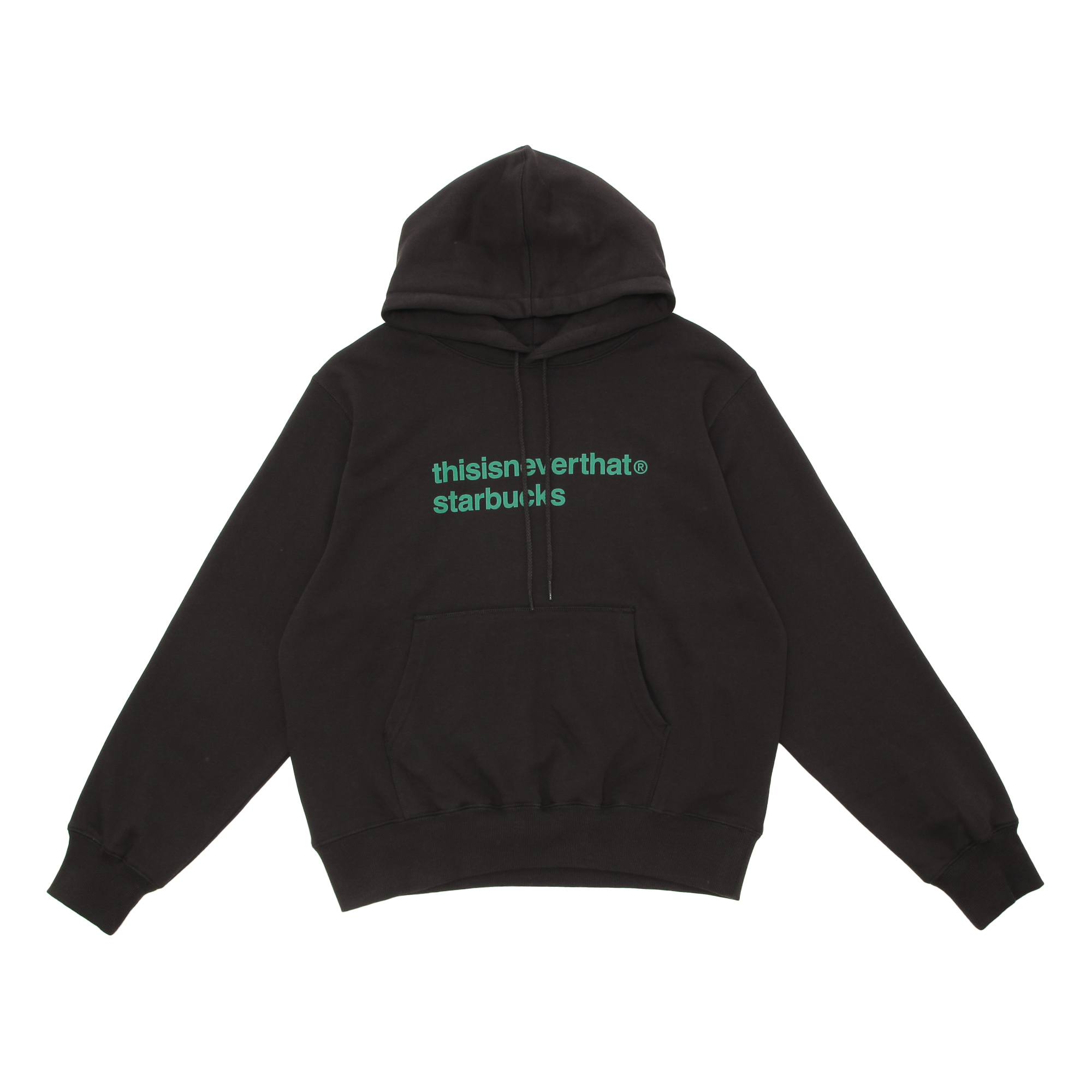 thisisneverthat starbucks フーディー オフブラック|アパレル・小物