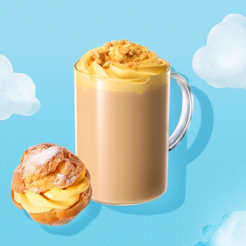 シュークリーム ラテ