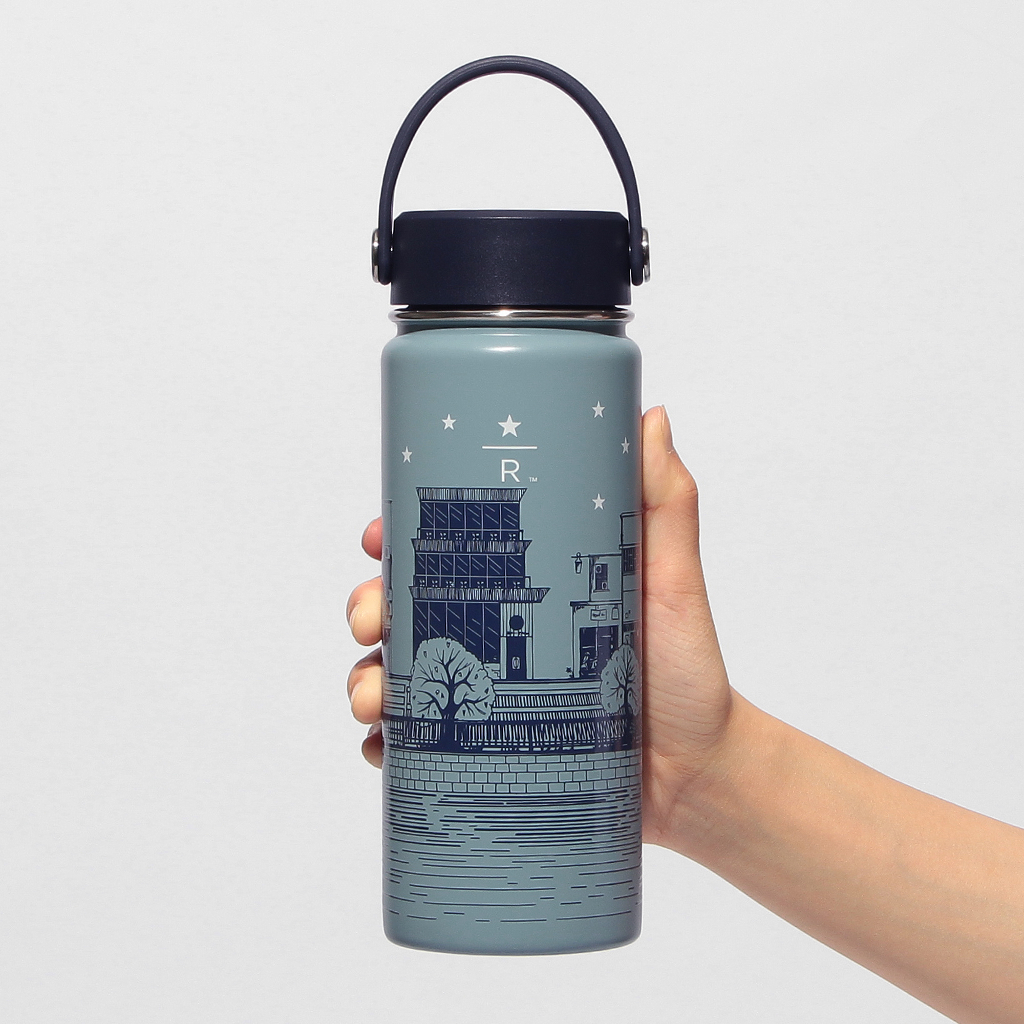 スタバ　ロースタリー東京 × CONVERSE TOKYO ステンレスボトル CONVERSE TOKYO ステンレスボトル シティー 532ml|ボトル|bottle