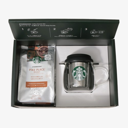 [4月7日20時オンラインストア先行発売]スターバックス コーヒースターターセット パイクプレイス® ロースト