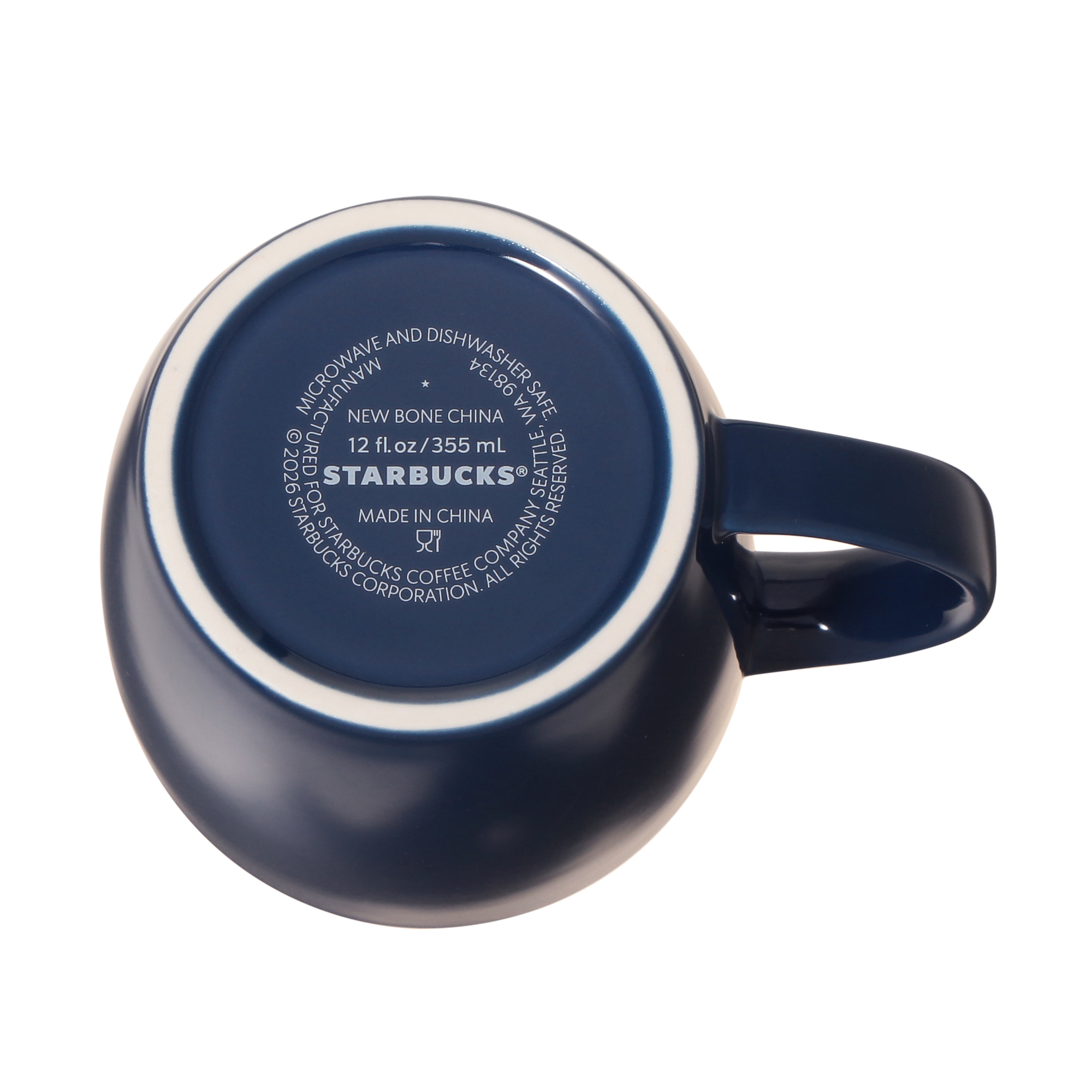 ギフトボックス入りロゴマグネイビー355ml|マグカップ|mug