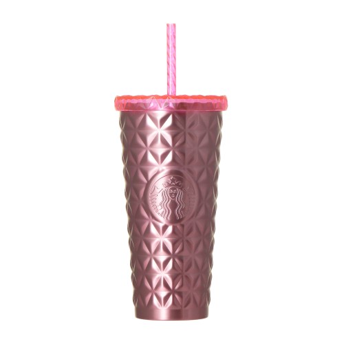ステンレスコールドカップタンブラーピンク591ml