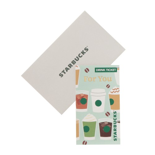 [4月7日20時オンラインストア先行発売]ビバレッジギフトミニカードFor You（ドリンクチケット付）