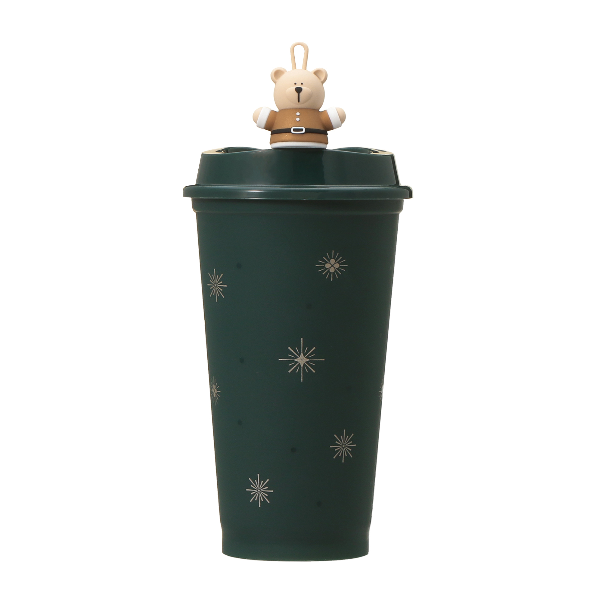 ホリデー2025リユーザブルカップ＋ドリンクホールキャップベアリスタ