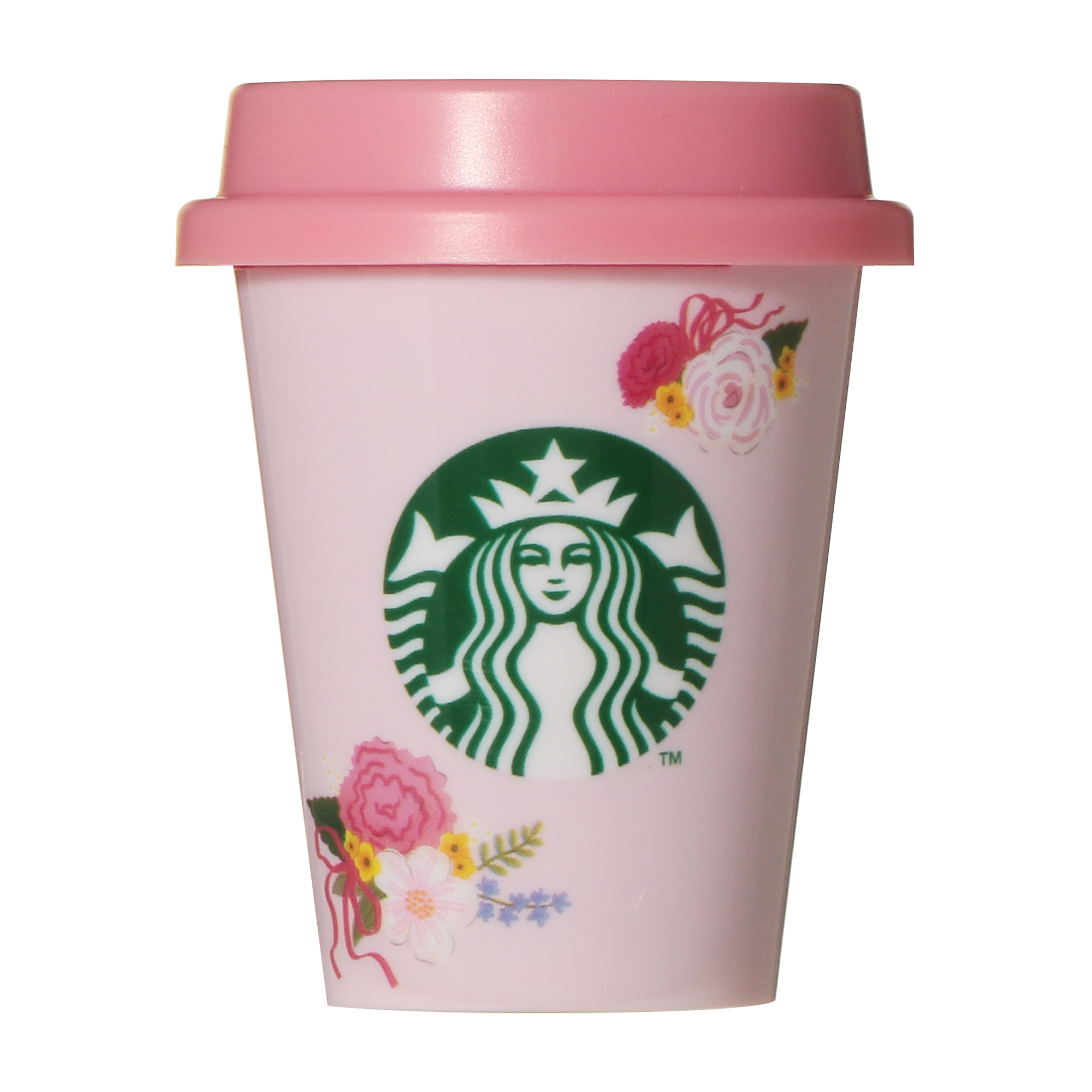 スターバックスミニカップギフトフラワー（ドリンクチケット付