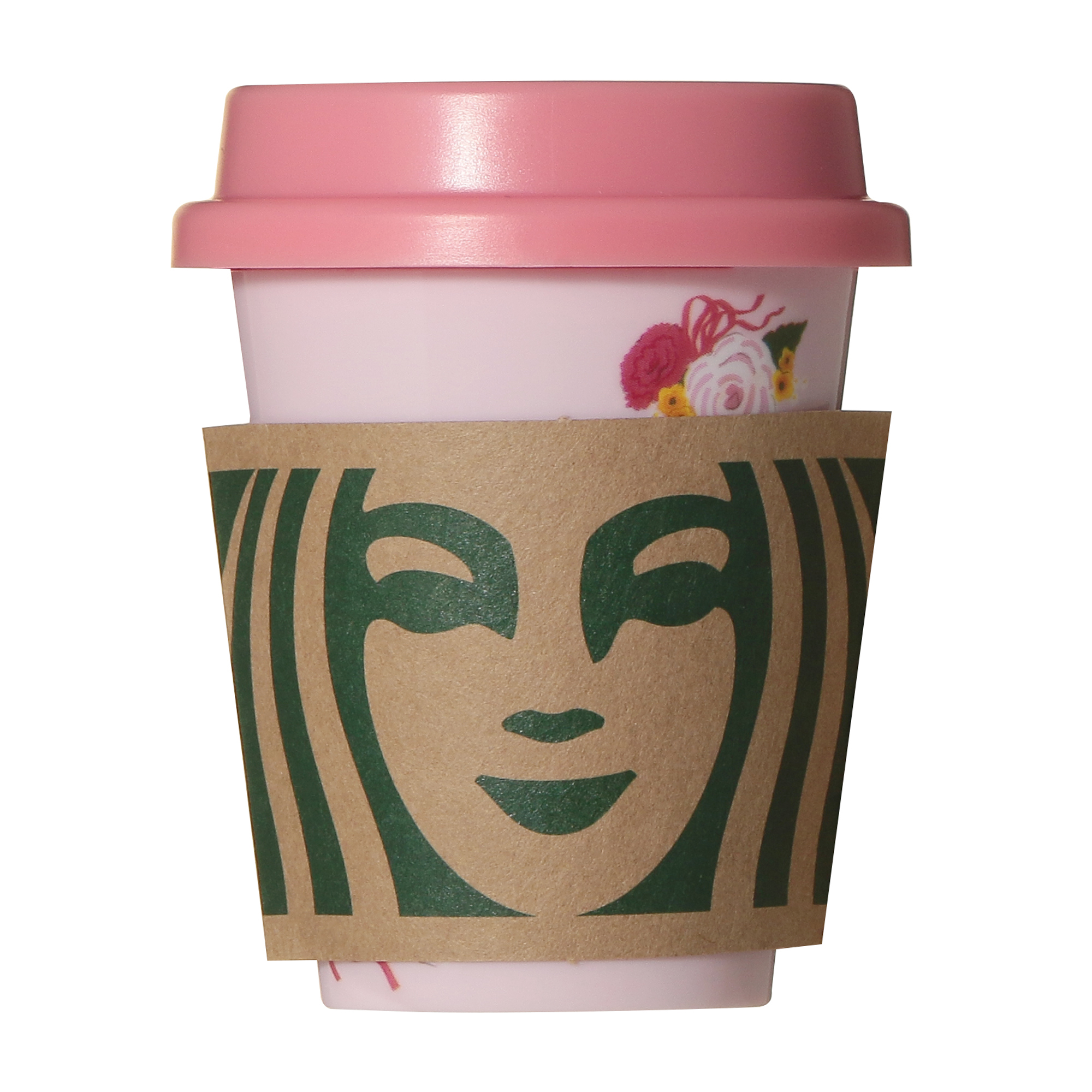 スターバックスミニカップギフトフラワー（ドリンクチケット付