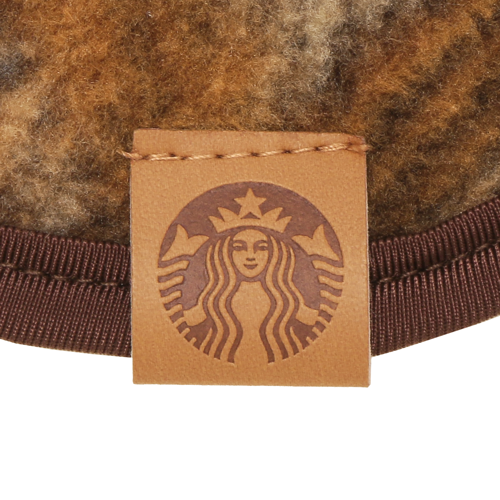 STARBUCKS STAND by BEAMS 総柄プリントフリース マフラー|グッズ
