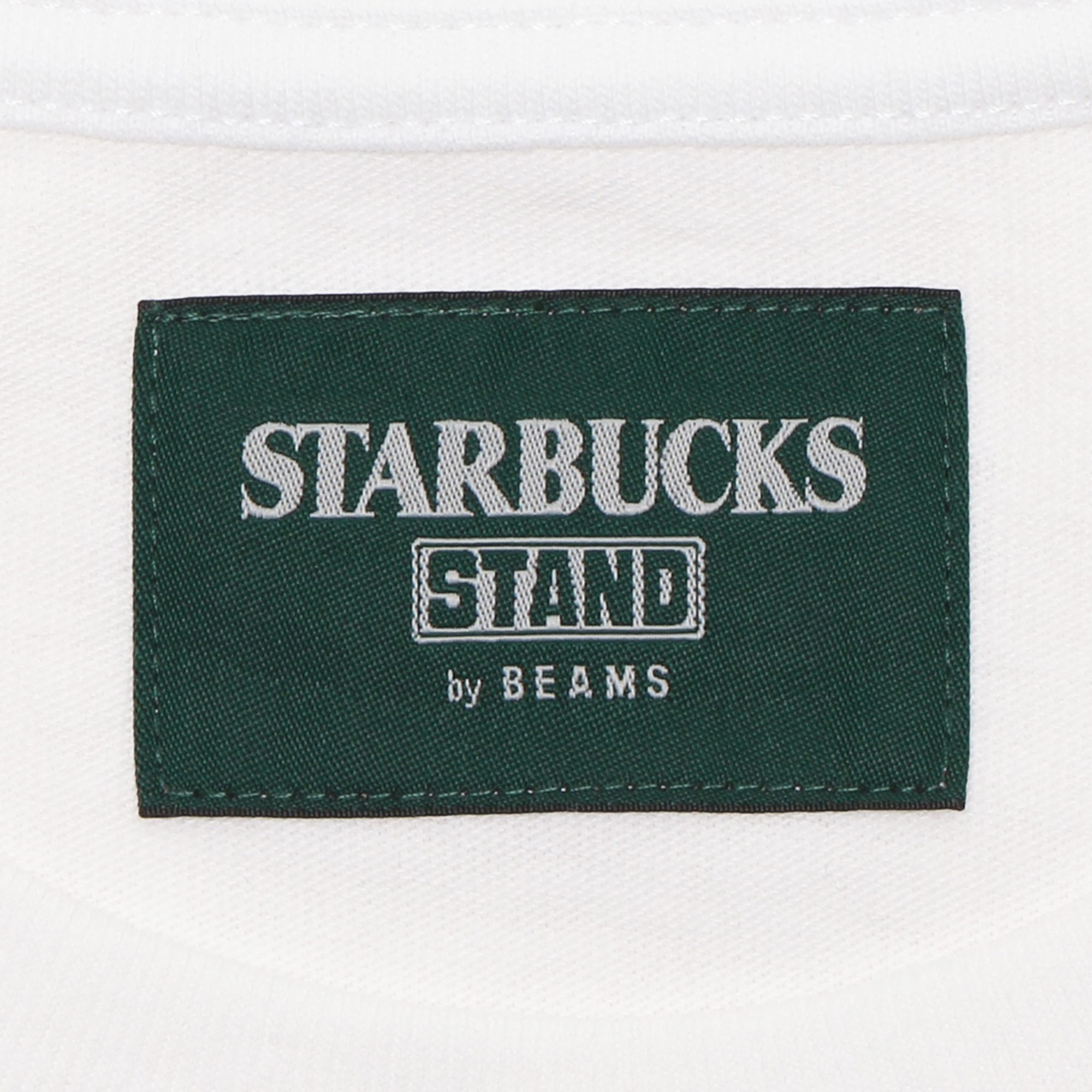 STARBUCKS STAND by BEAMS アニマルプリントTシャツ エレファント