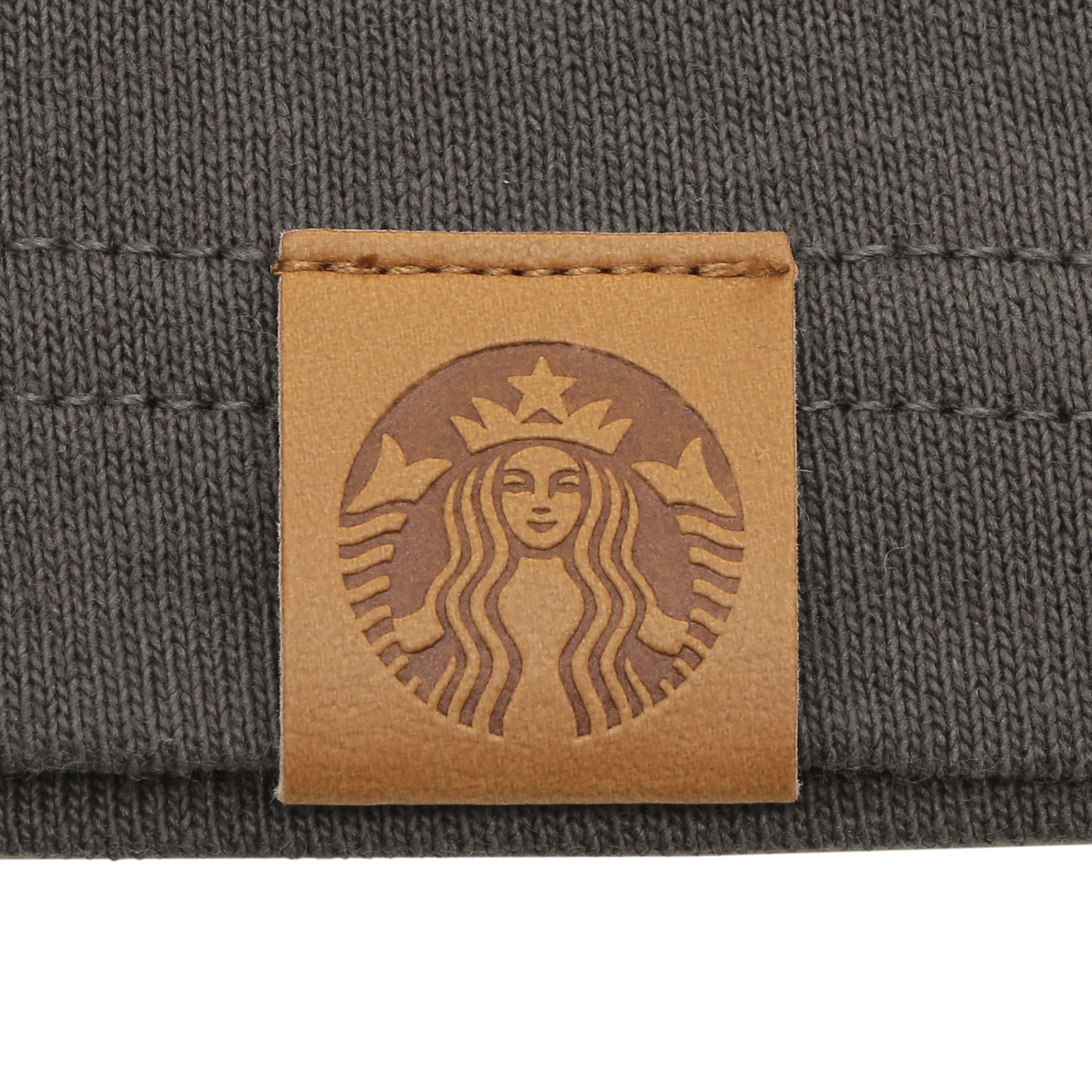 STARBUCKS STAND by BEAMS アニマルプリントTシャツ ゼブラ チャコール 