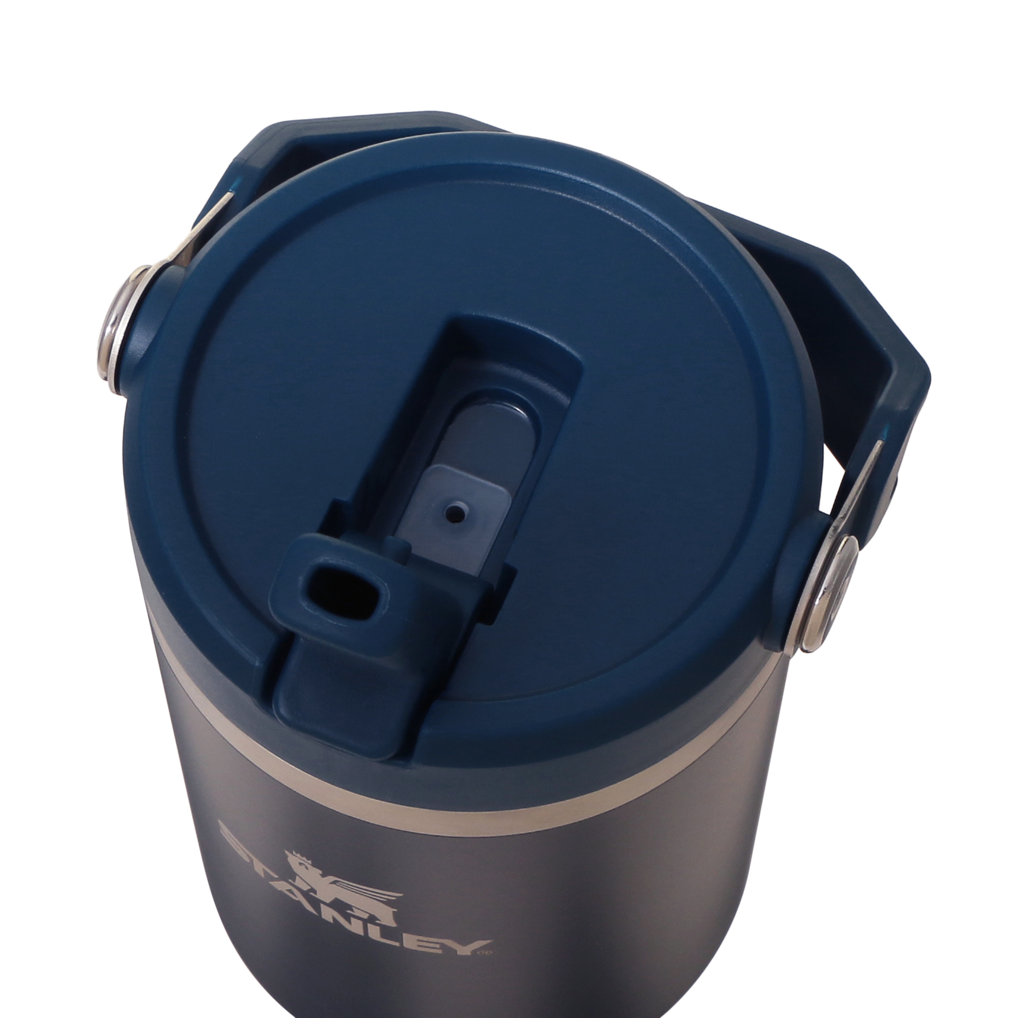 STANLEY アイスフローフリップストローステンレスボトルブルー887ml STANLEY アイスフローフリップストローステンレスボトルブルー887ml