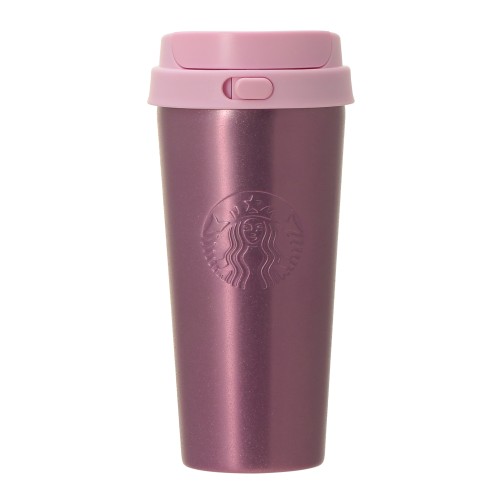 ステンレスTOGOボトルグリッターピンク473ml