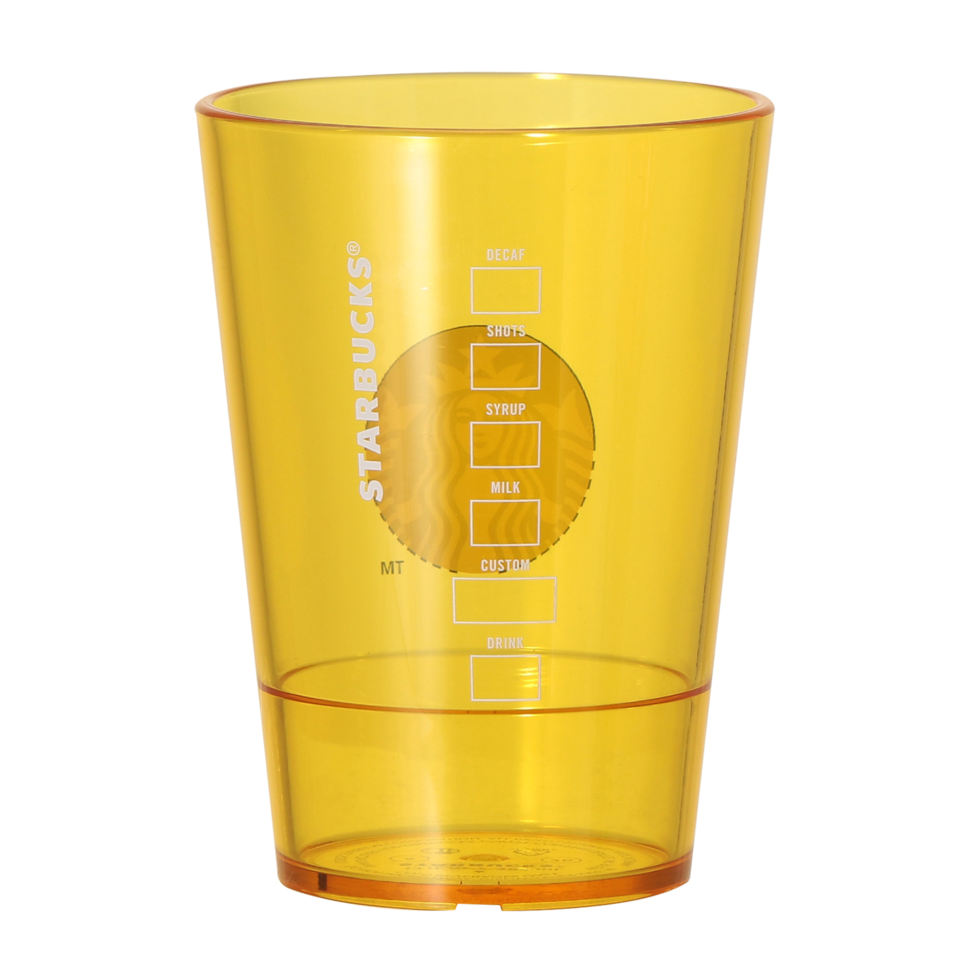 ロゴコールドカップイエロー384ml|マグカップ・グラス|mugs-glasses