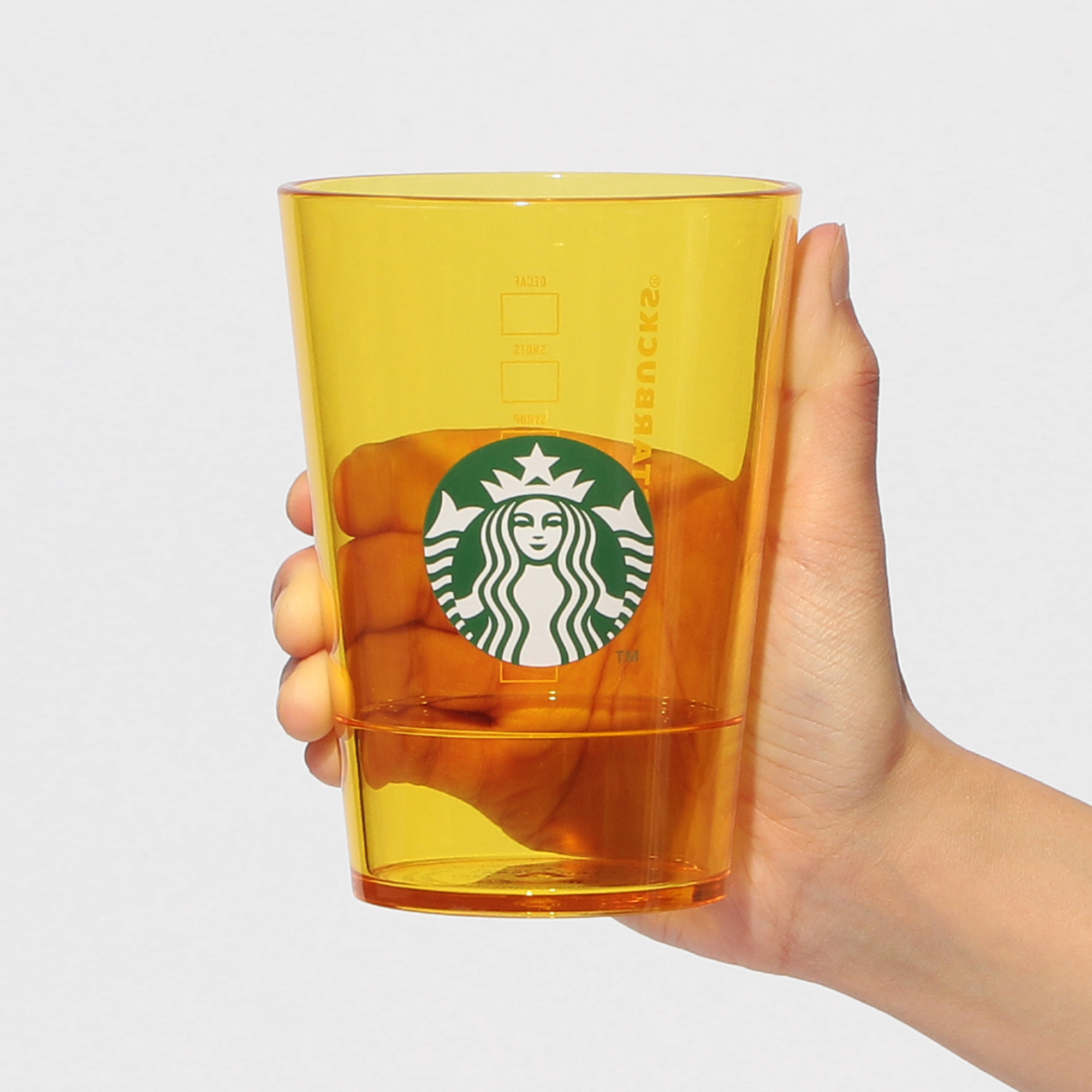ロゴコールドカップイエロー384ml|マグカップ・グラス|mugs-glasses