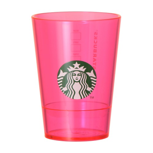 ロゴコールドカップピンク384ml