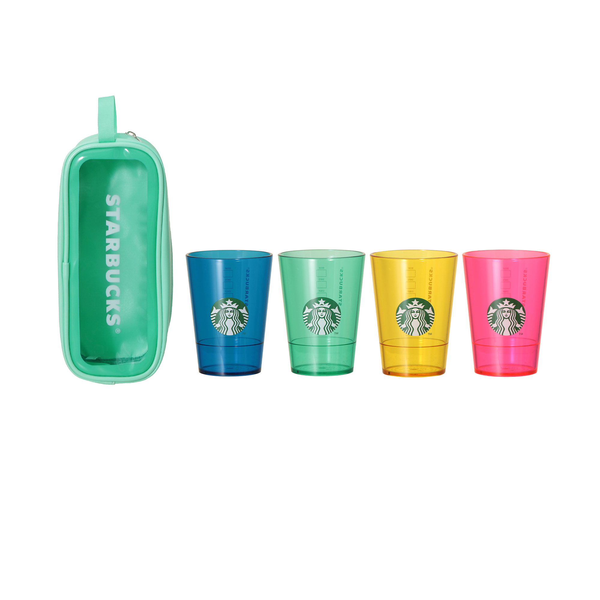 ロゴコールドカップ384ml4個セット＆ポーチ|マグカップ・グラス|mugs