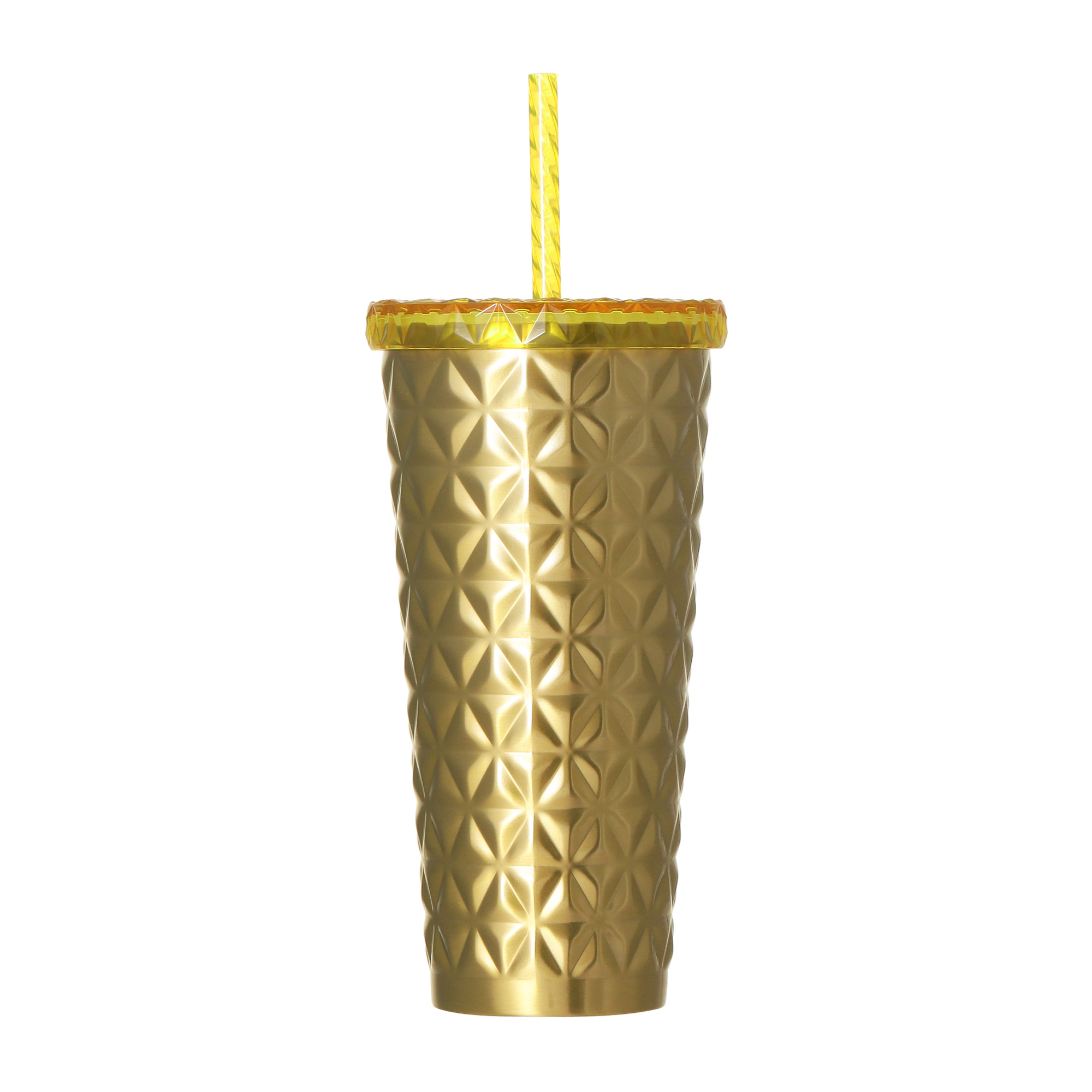 ステンレスコールドカップタンブラーイエロー591ml|タンブラー|tumbler