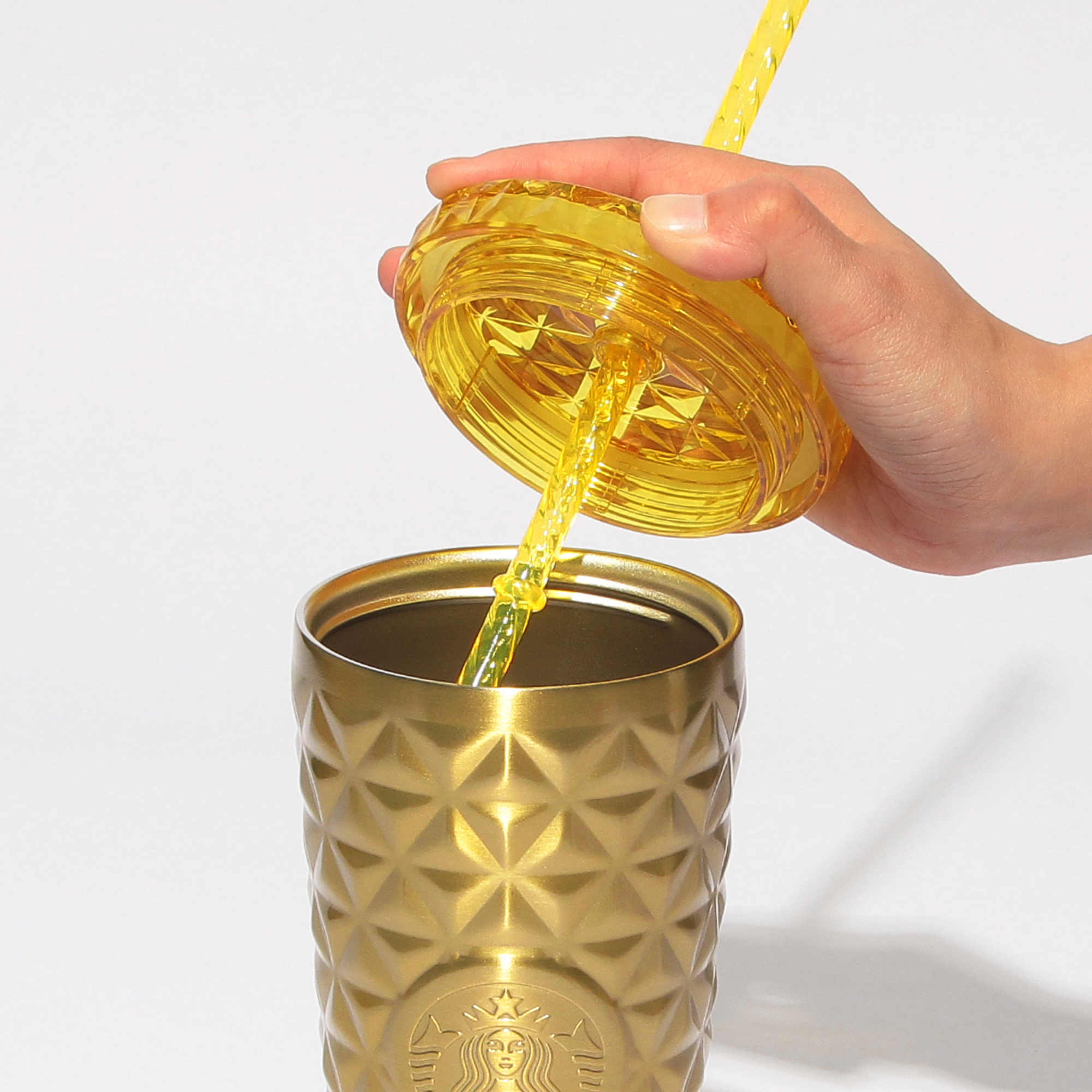ステンレスコールドカップタンブラーイエロー591ml|タンブラー|tumbler 