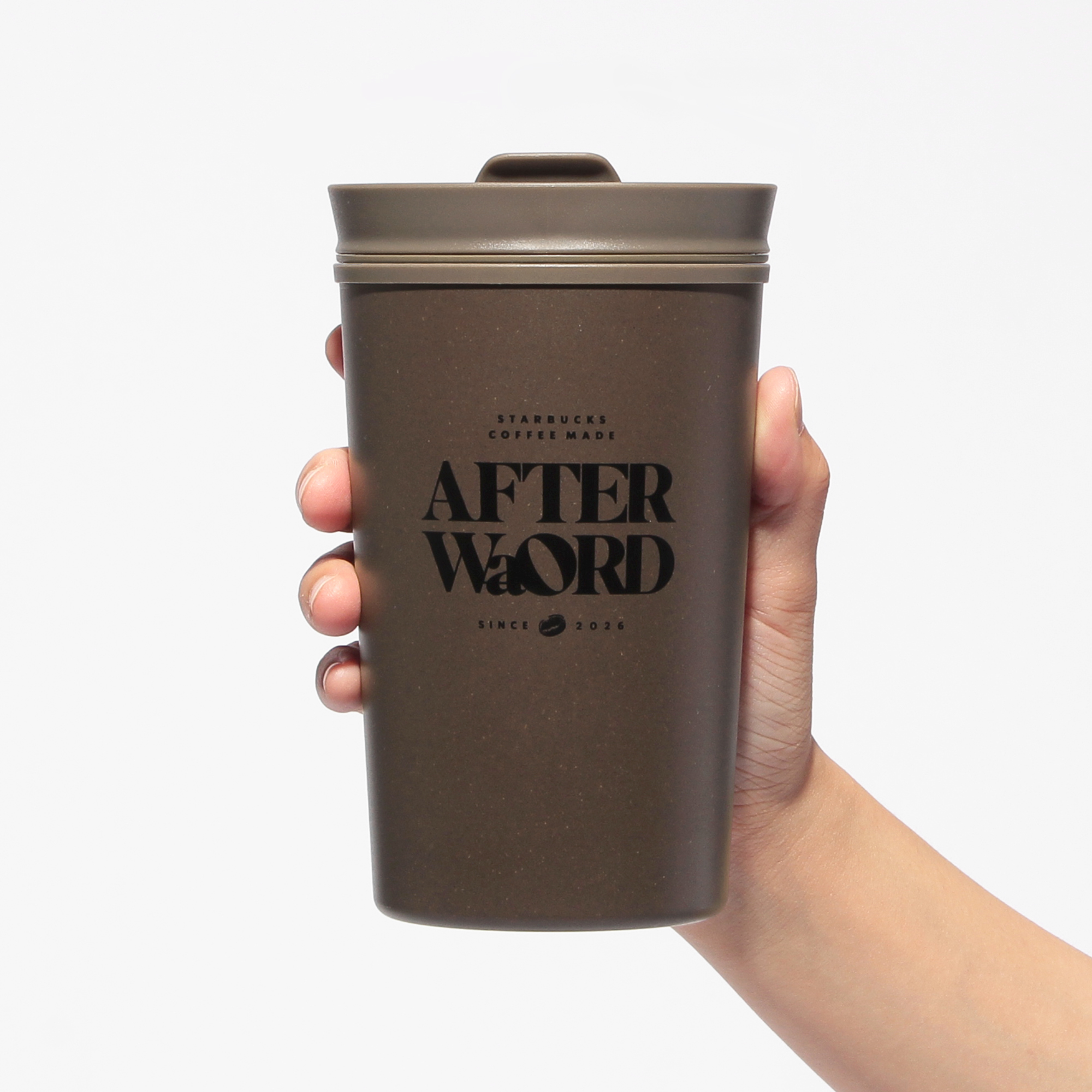 アフターワードリサイクルコーヒーグラウンズタンブラー355ml