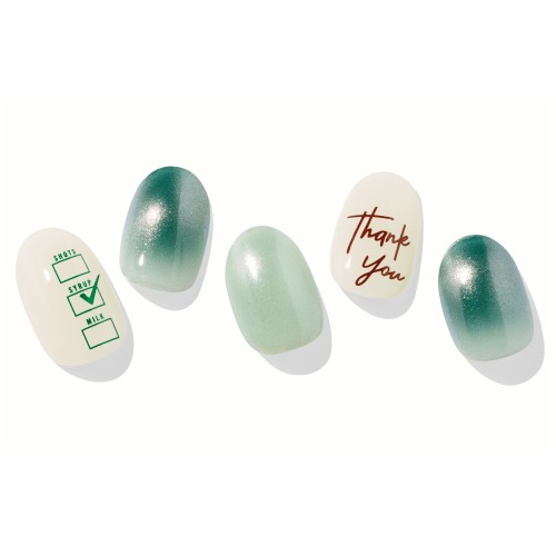 [5月11日オンラインストア発売]ohora + STARBUCKS ジェルネイル シールタイプ Starbucks Green