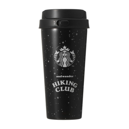 [9月9日6時オンラインストア発売]and wander + STARBUCKS ステンレスToGoボトル ネイビー473ml