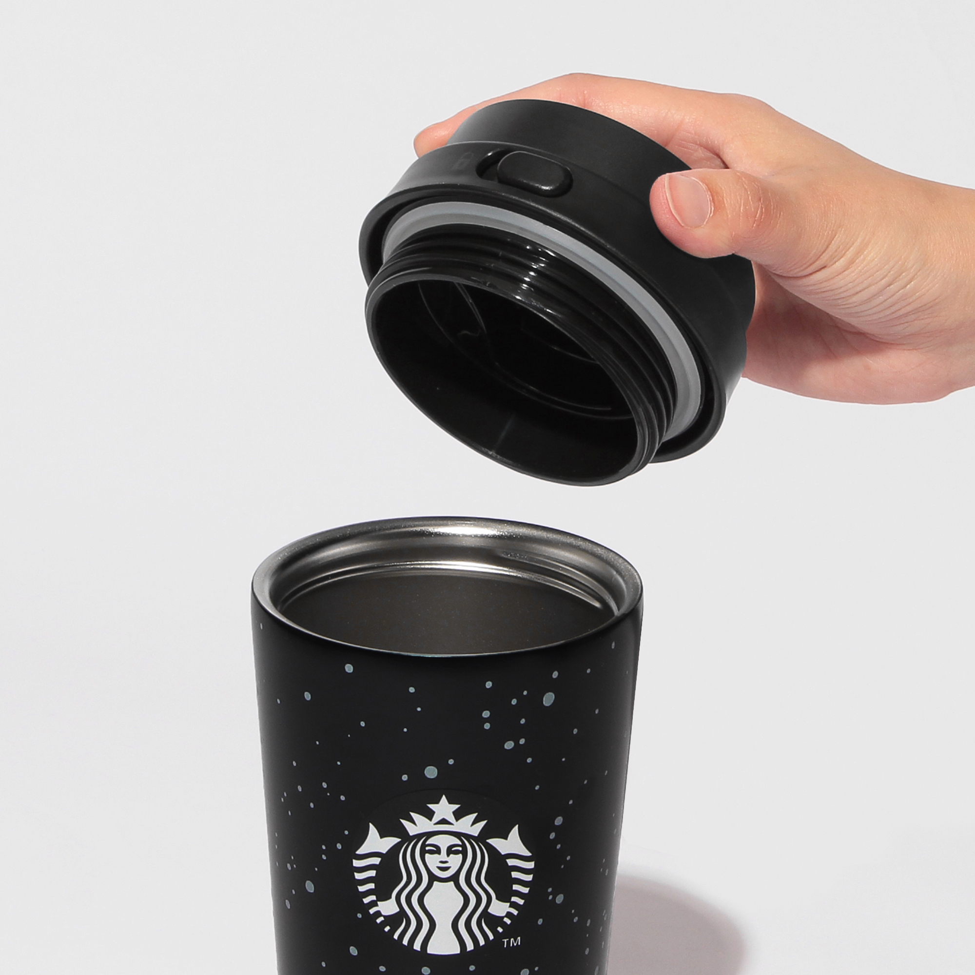 and wander + STARBUCKS ステンレスToGoボトル ネイビー473ml|ボトル