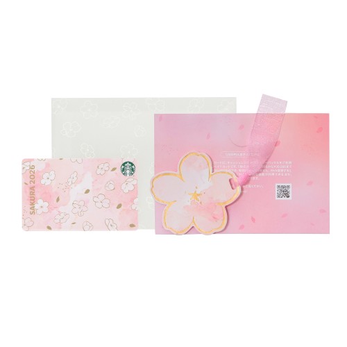 [2月16日20時オンラインストア発売]スターバックス カード ギフト SAKURA マーブルピンク