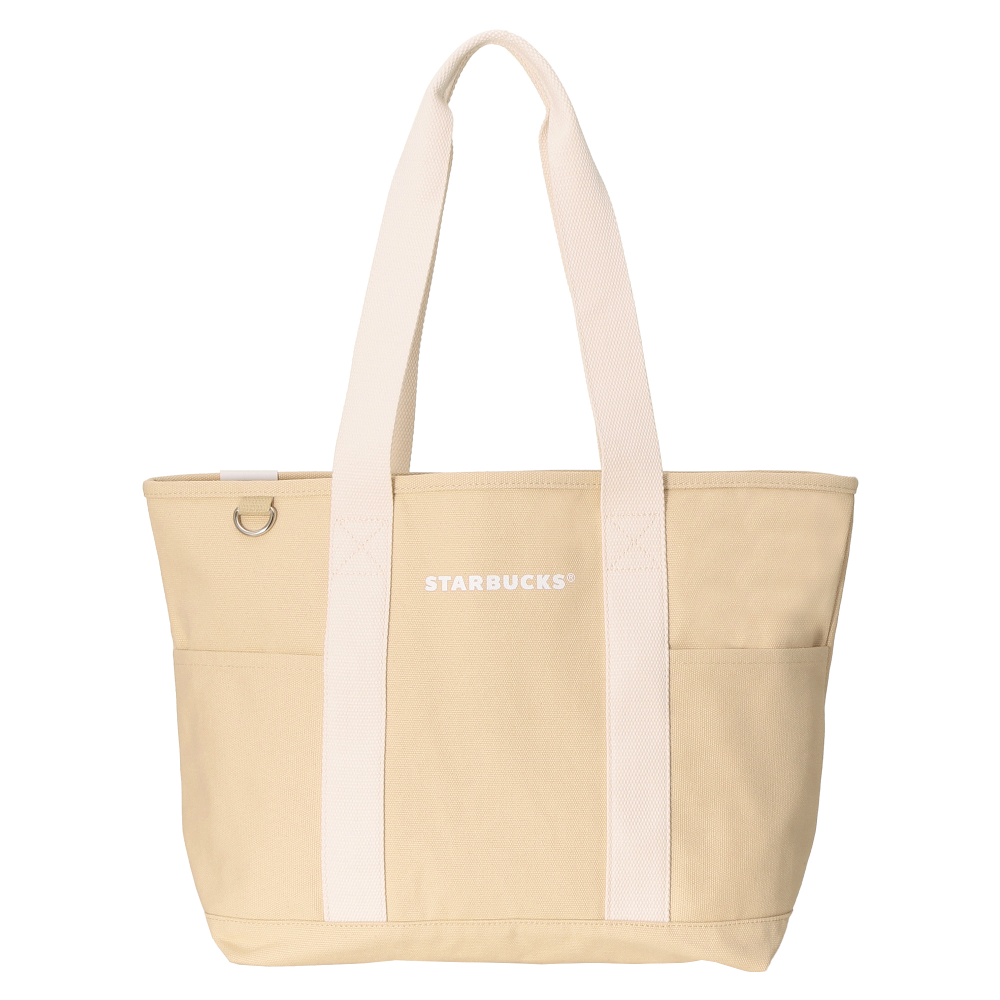 【新品】PORTER スターバックス トートバッグ ベージュ キャンバストート ベージュ×アイボリー M|アパレル・小物|apparel
