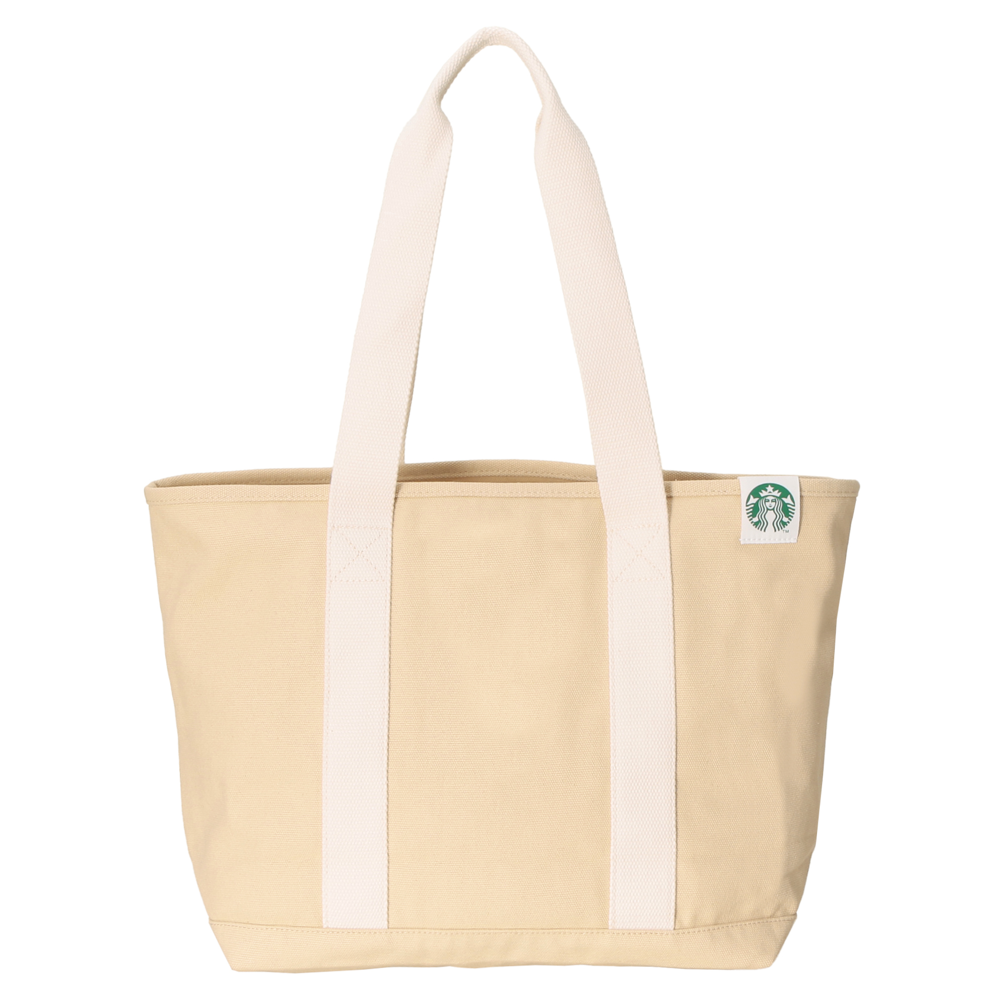 【新品】PORTER スターバックス トートバッグ ベージュ キャンバストート ベージュ×アイボリー M|アパレル・小物|apparel
