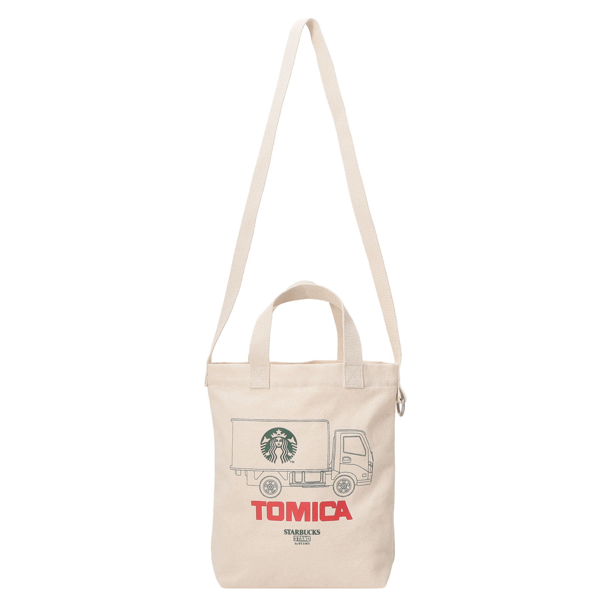 STARBUCKS STAND by BEAMS トミカ トラックプリントキッズトートバッグ