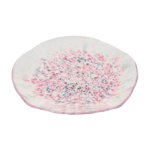 JIMOTO Made+ 津軽びいどろ プレート 桜