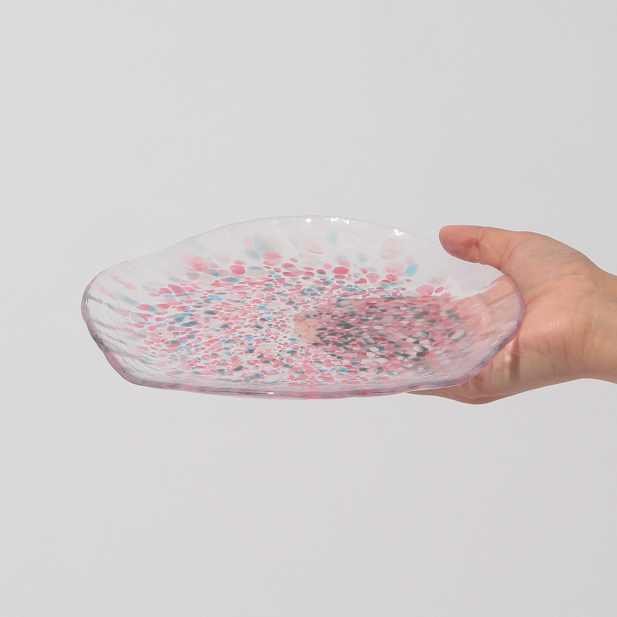スターバックス　JIMOTO Made+ 津軽びいどろ氷皿　昼桜など4個セット JIMOTO Made+ 津軽びいどろ プレート 桜|グッズ|goods-main