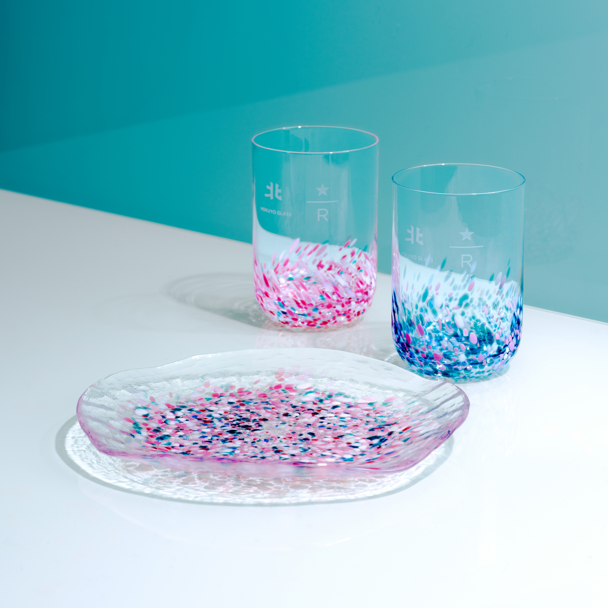 JIMOTO Made+ 津軽びいどろ プレート 桜|グッズ|goods-main