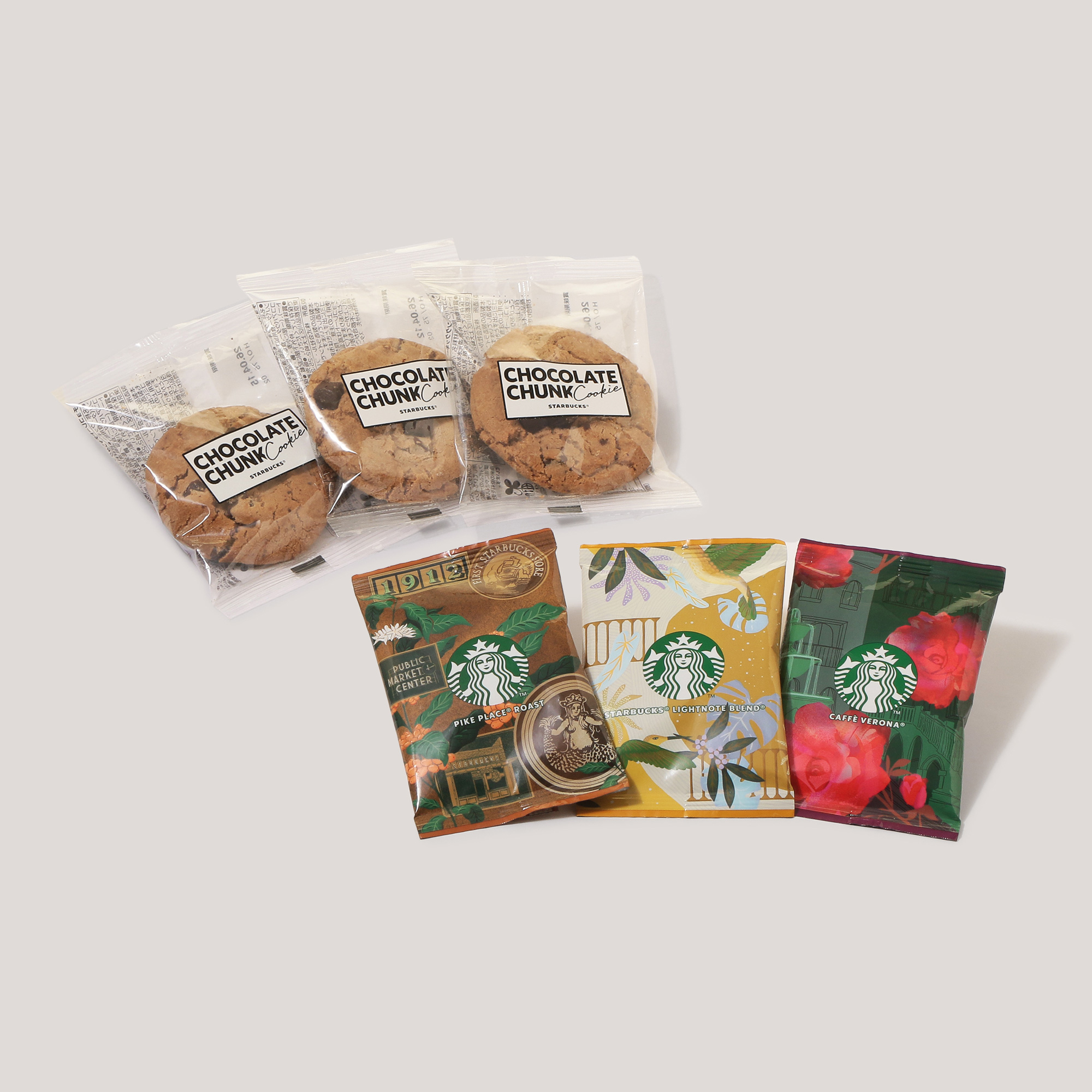 チョコレートチャンククッキー&スターバックス オリガミ® アソート