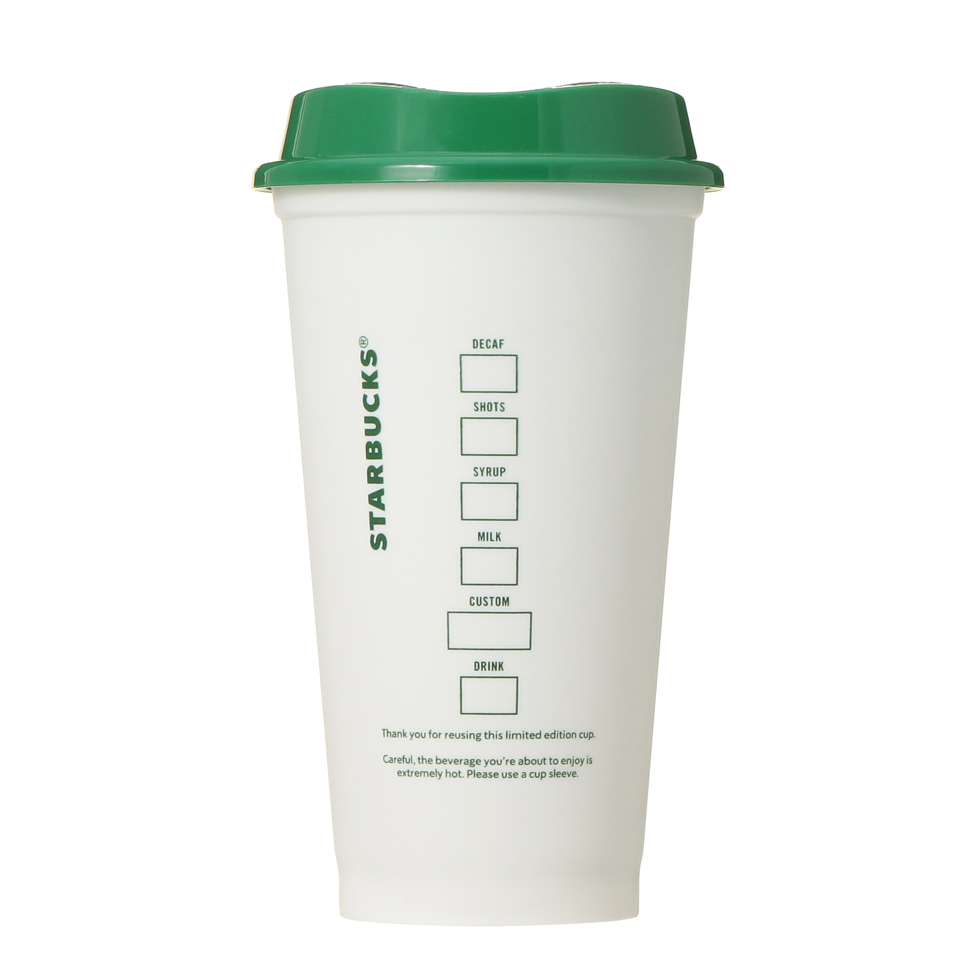 スターバックス リユーザブルカップ＆ドリンクホールキャップベアリスタ2セット リユーザブルカップ30YEARS473ml＋リユーザブルカップ専用ドリンク