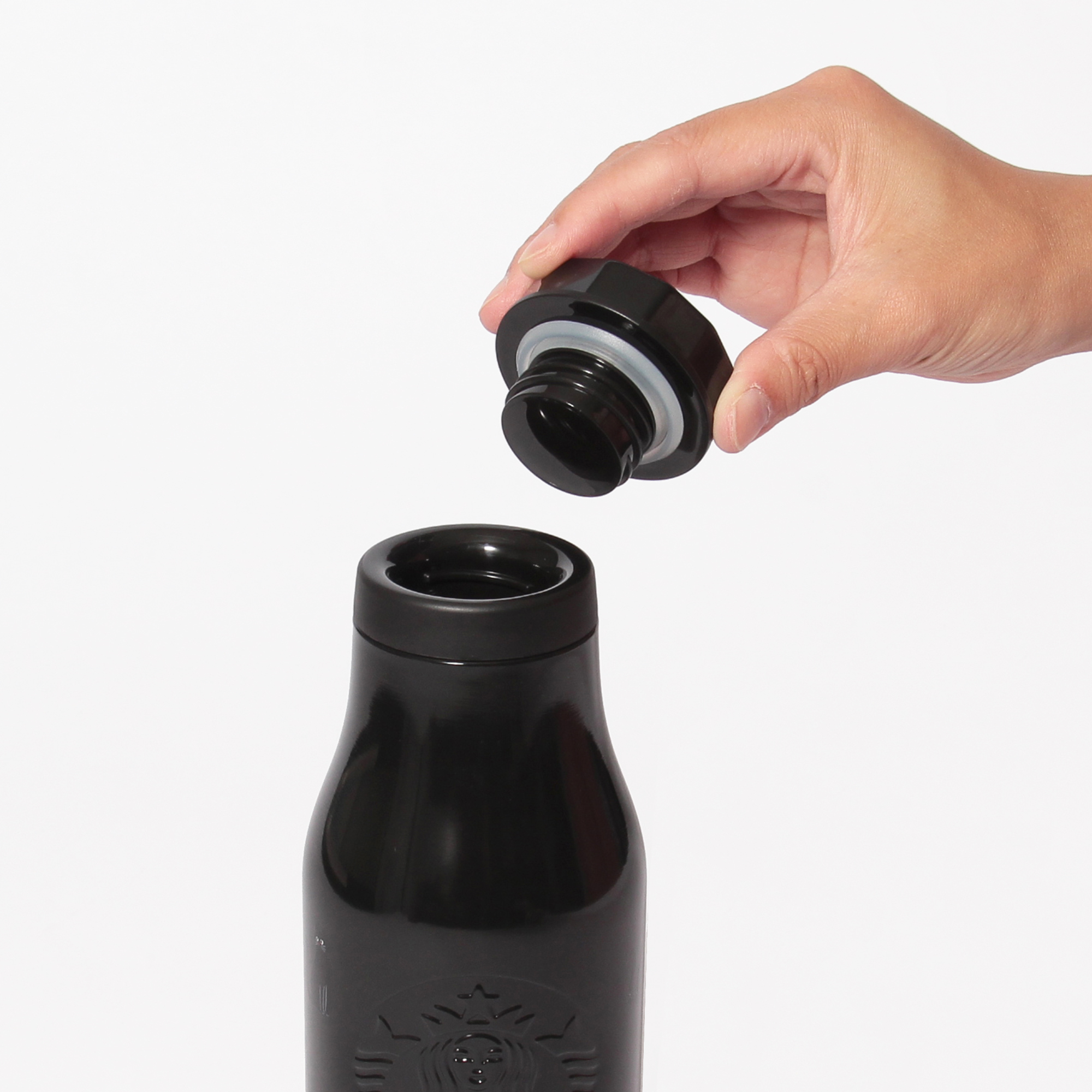 ハロウィン2026ステンレスロゴボトルキャットグローインザダーク473ml