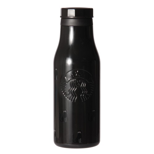 ハロウィン2026ステンレスロゴボトルキャットグローインザダーク473ml