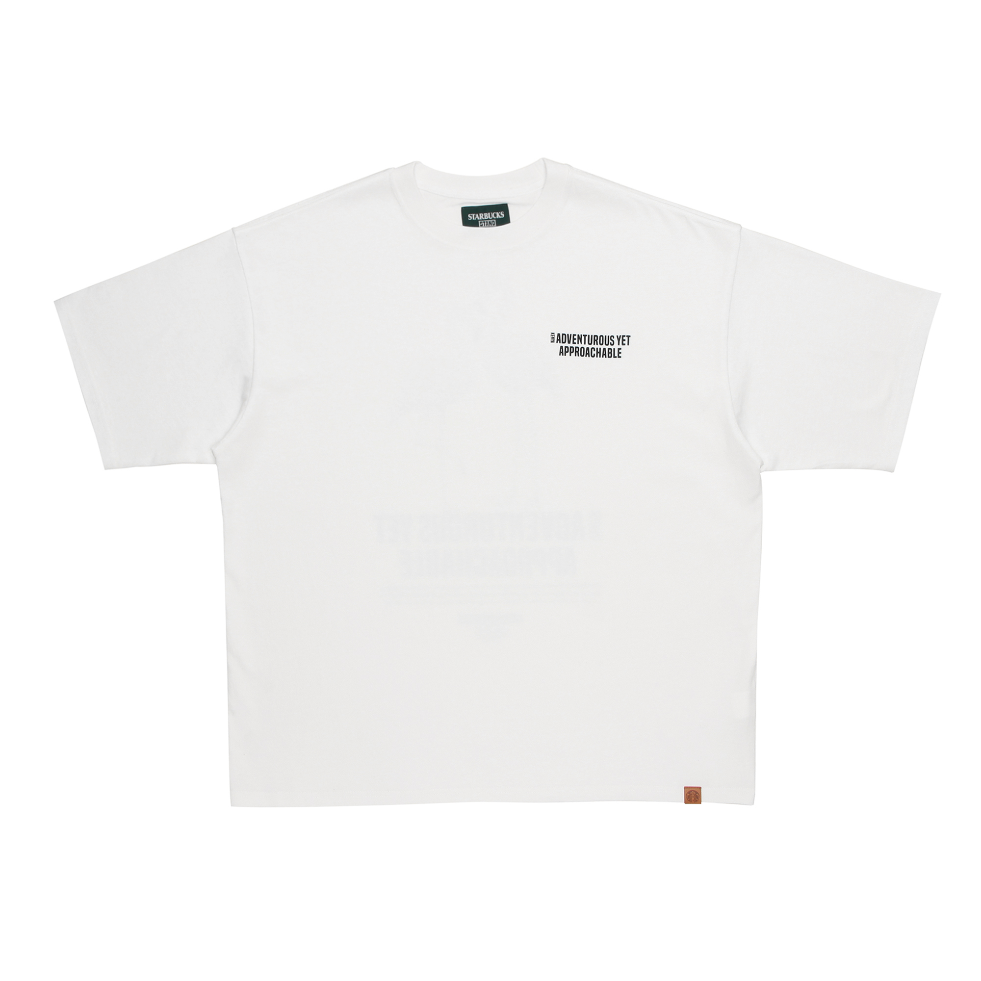 STARBUCKS STAND by BEAMS アニマルプリントTシャツ フラミンゴ