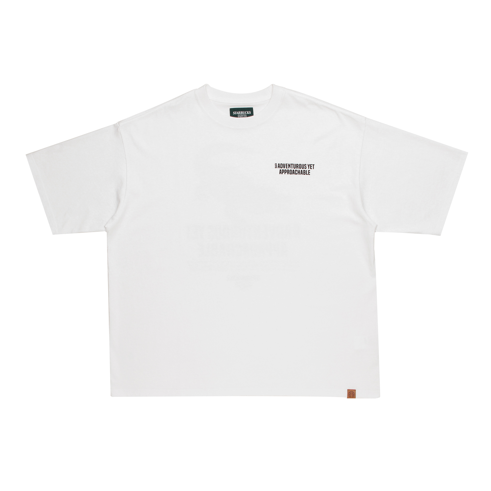 STARBUCKS STAND by BEAMS アニマルプリントTシャツ ナイル