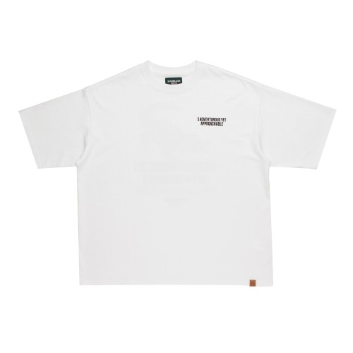 STARBUCKS STAND by BEAMS アニマルプリントTシャツ ナイルクロコダイル ホワイト