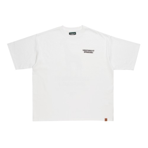[5月22日10時発売]STARBUCKS STAND by BEAMS アニマルプリントTシャツ ジラフ ホワイト