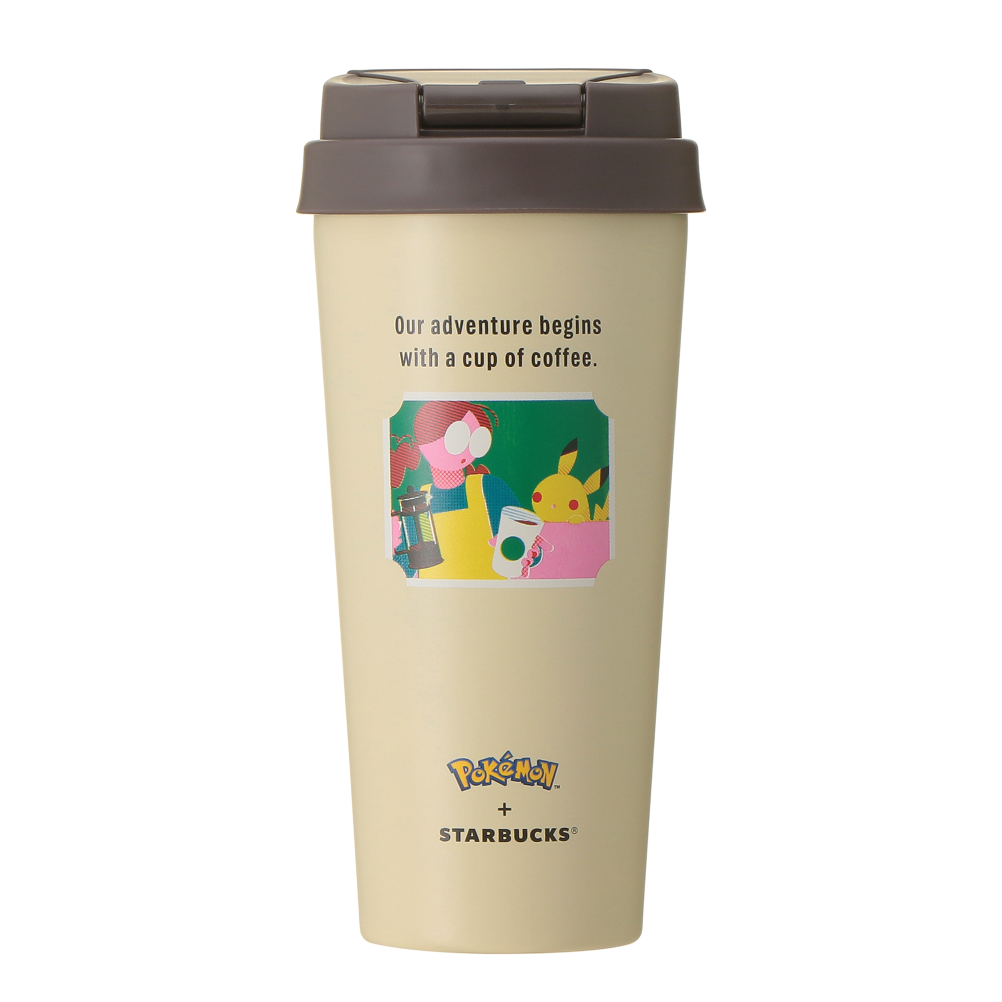 Pokémon + STARBUCKS ステンレス TOGO ボトル ピカチュウ 473ml|ボトル