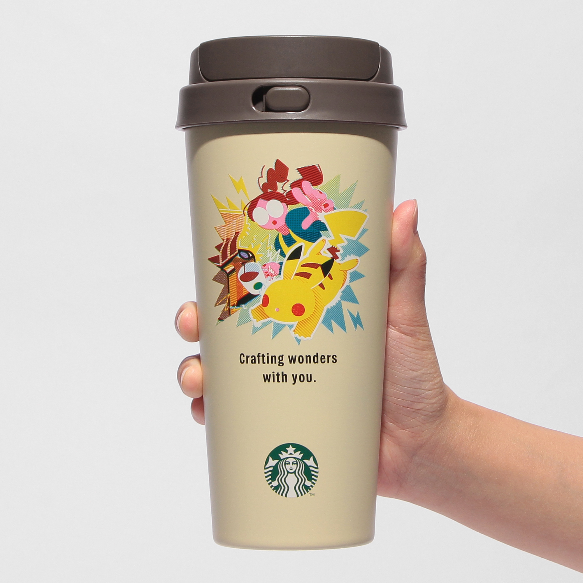 Pokémon + STARBUCKS ステンレス TOGO ボトル ピカチュウ 473ml|ボトル